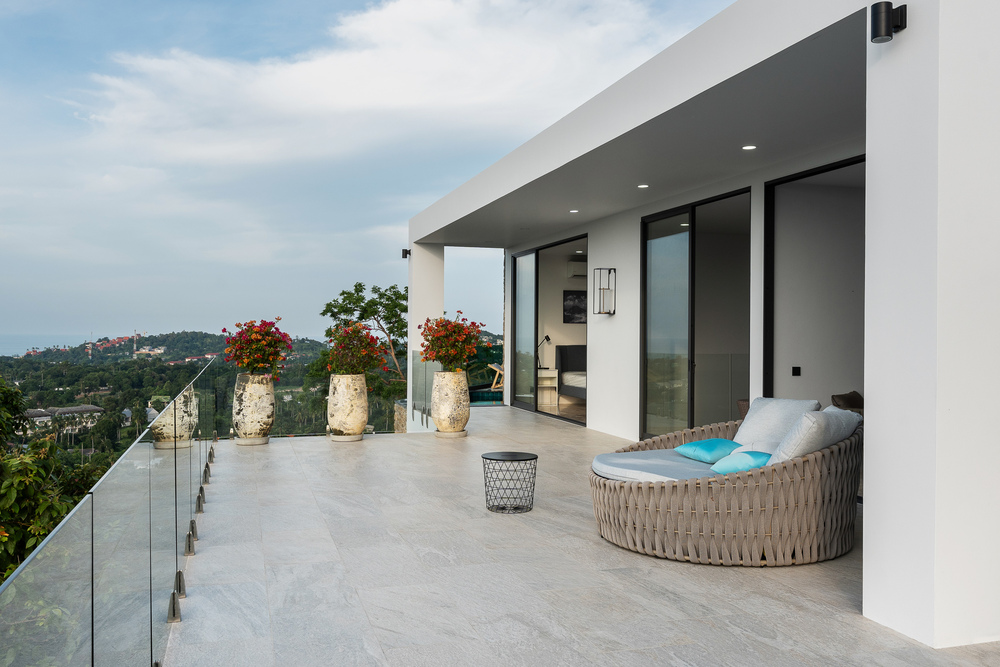 Modern 4 Bedroom Seaview Pool Villa in Plai Laem for sale