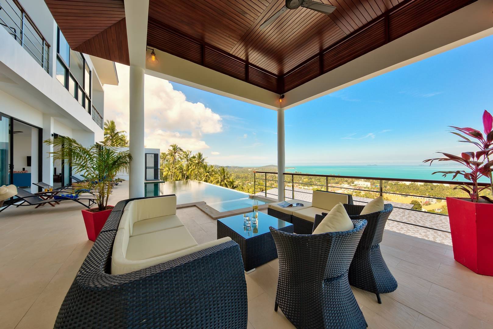 Alluring 4 Bedroom Seaview Pool Villa in Maenam for sale