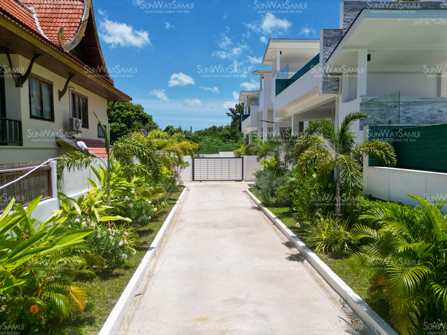 Villa Gabriela – Duplex Beachside Pool Villa with Partial Sea View in Choengmon for Sale