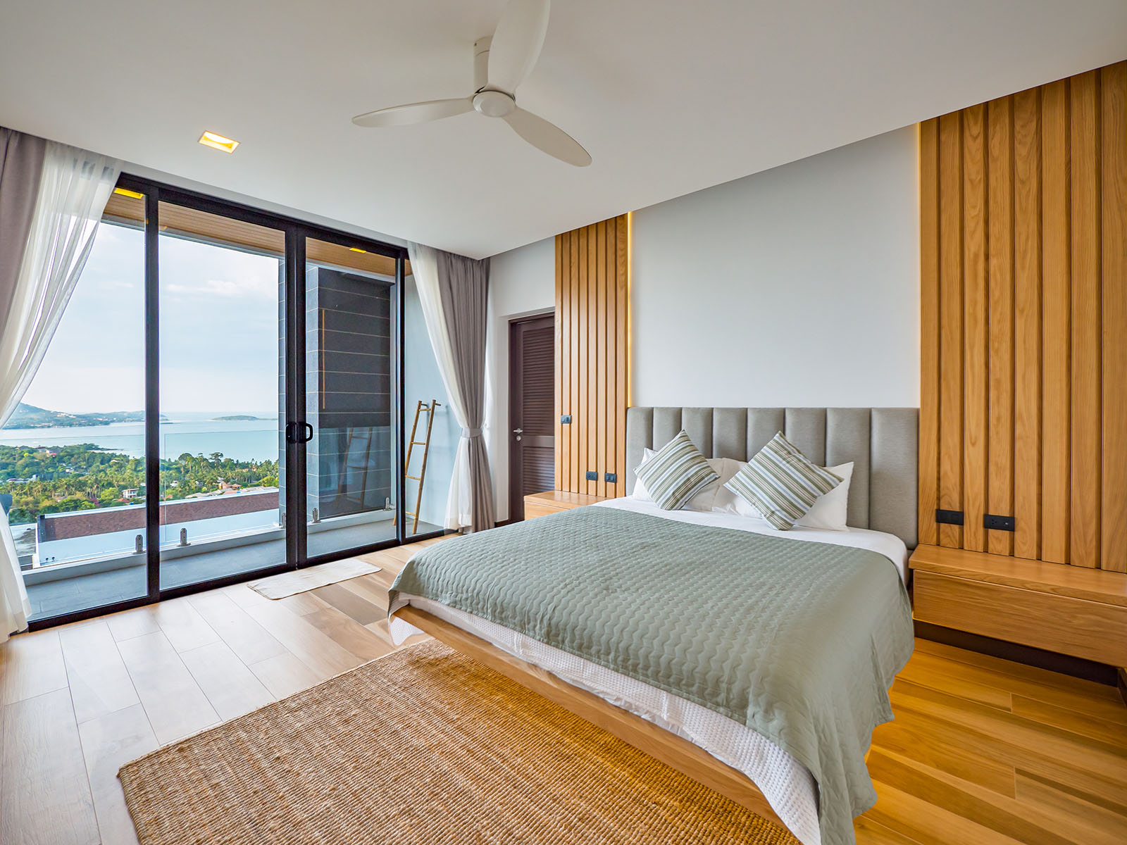 (PRICE REDUCED!) Verano Residence - Contemporary 3+1 Bedroom Seaview Pool Villa in Chaweng Noi for Sale