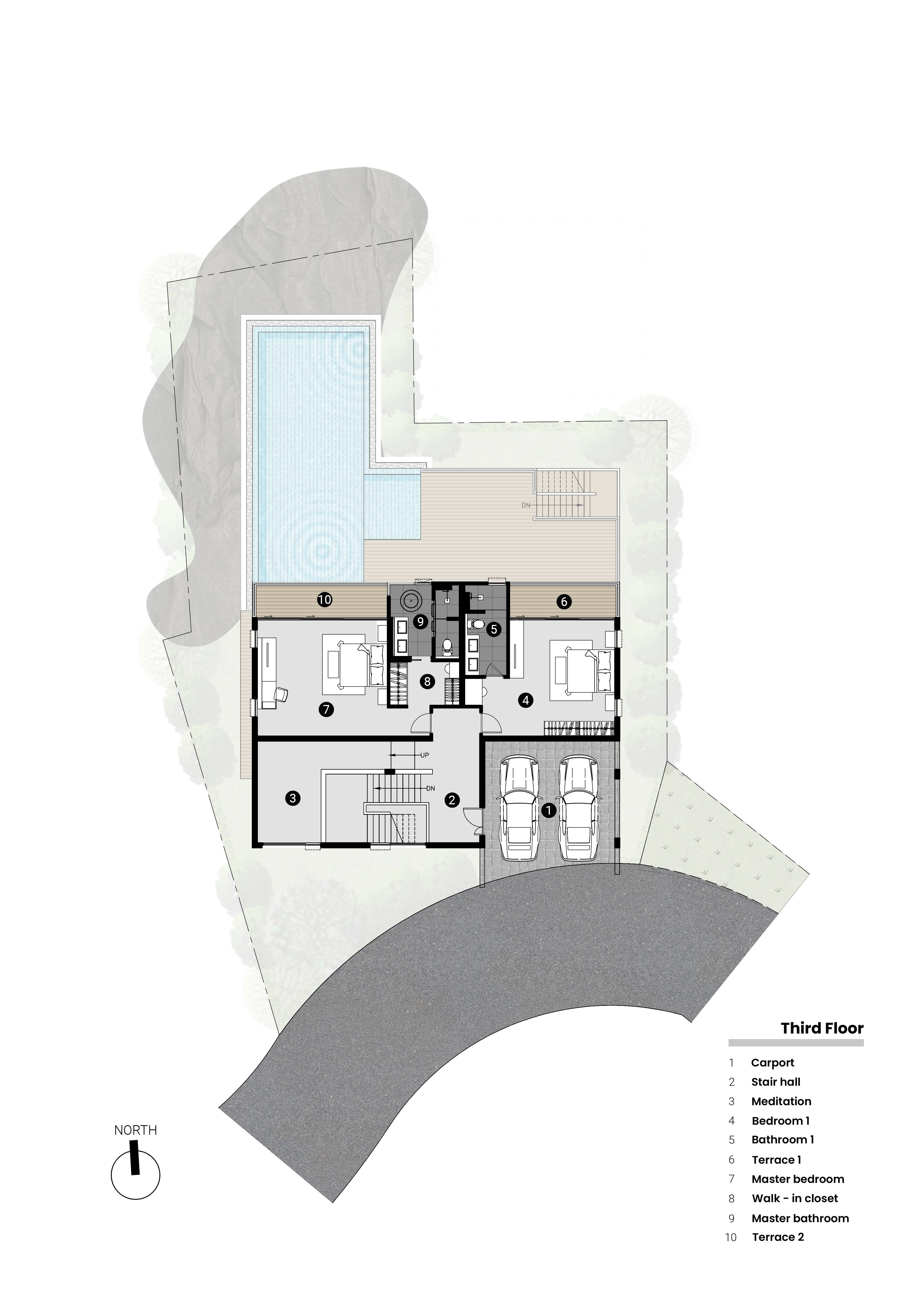 (SOLD) The Bay Ridge – Luxury 3 Bedroom Seaview Pool Villa in Big Buddha for sale