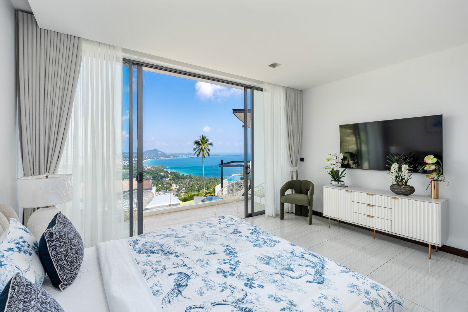 Verano Residence - Contemporary 4+1 Bedroom Seaview Pool Villa in Chaweng Noi for Sale: Verano Residence - Contemporary 4+1 Bedroom Seaview Pool Villa in Chaweng Noi for Sale