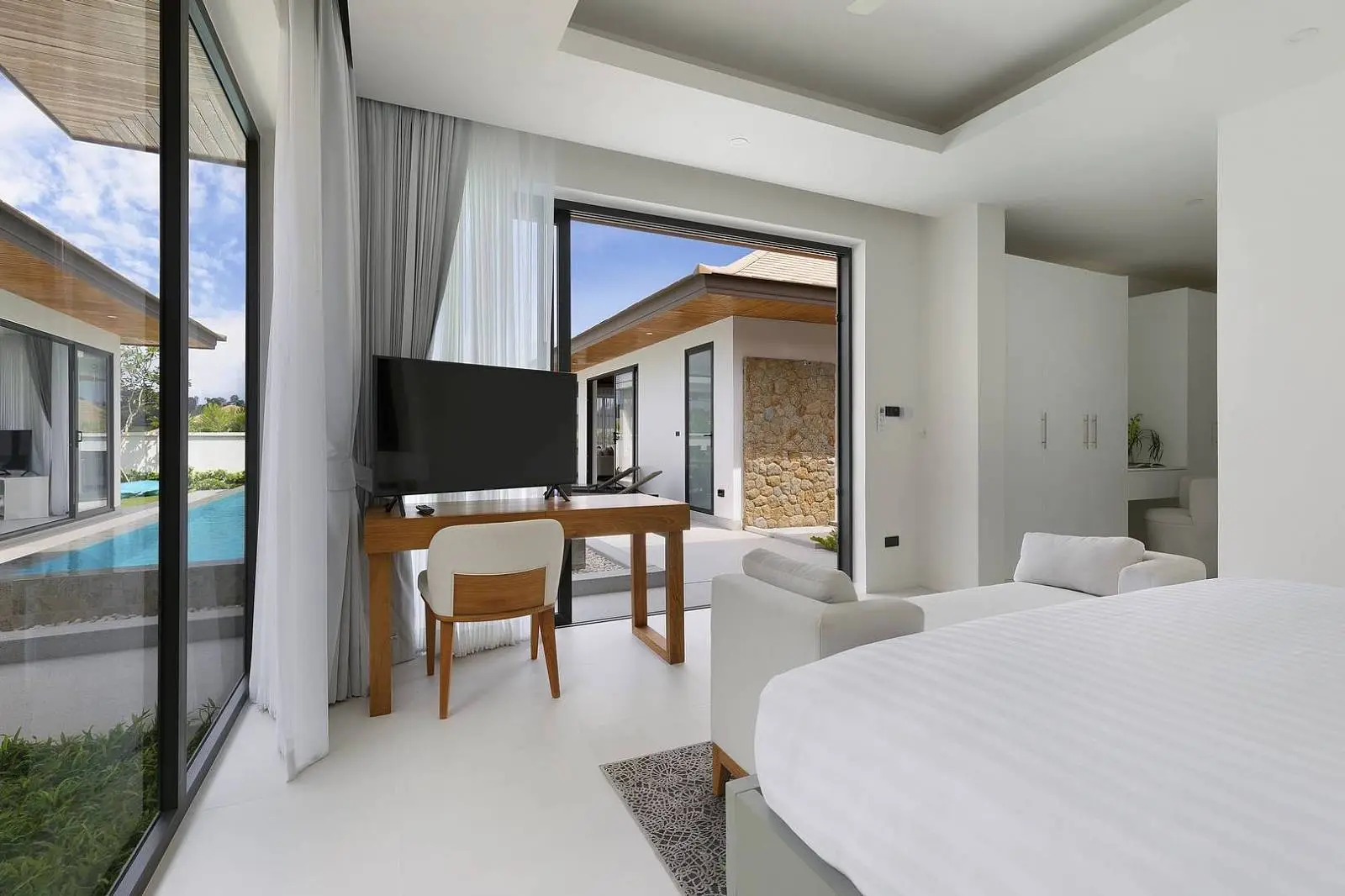 Villa Paradise - 3 Bedroom Garden Pool Villa with Garden in Sunway Villas, Choeng Mon (B3): Villa Paradise - 3 Bedroom Garden Pool Villa with Garden in Sunway Villas, Choeng Mon (B3)