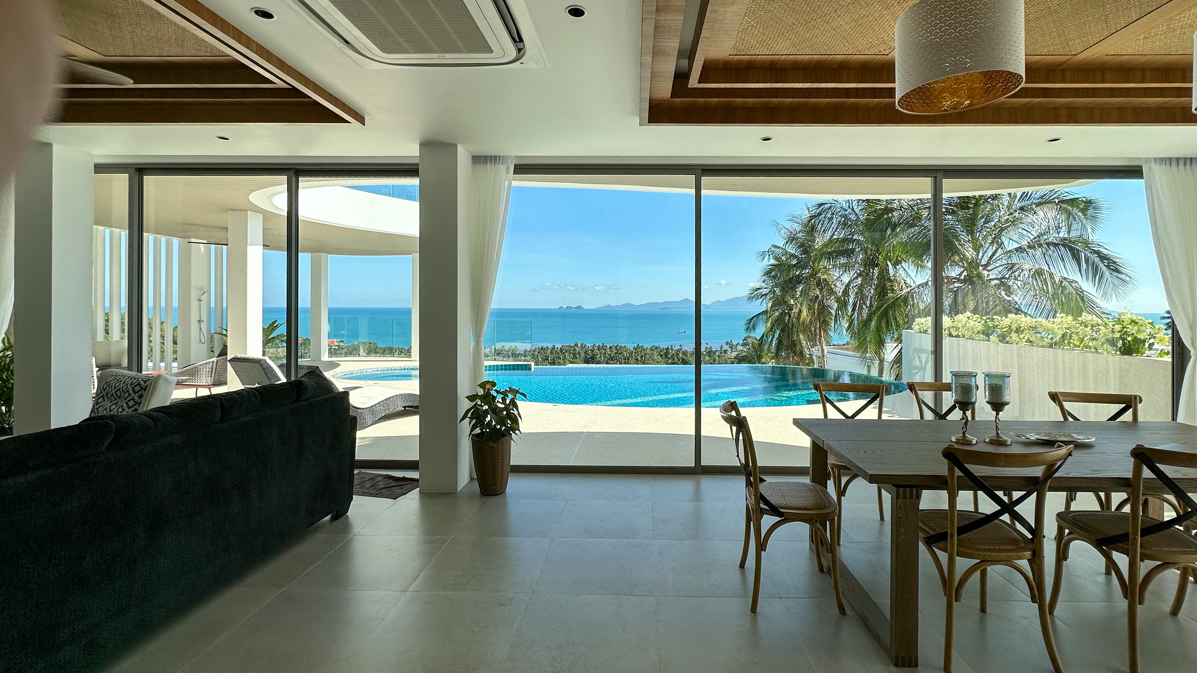 Darika Residence II – Panoramic 3 to 4 Bedroom Seaview Pool Villa in Bangpor for Sale