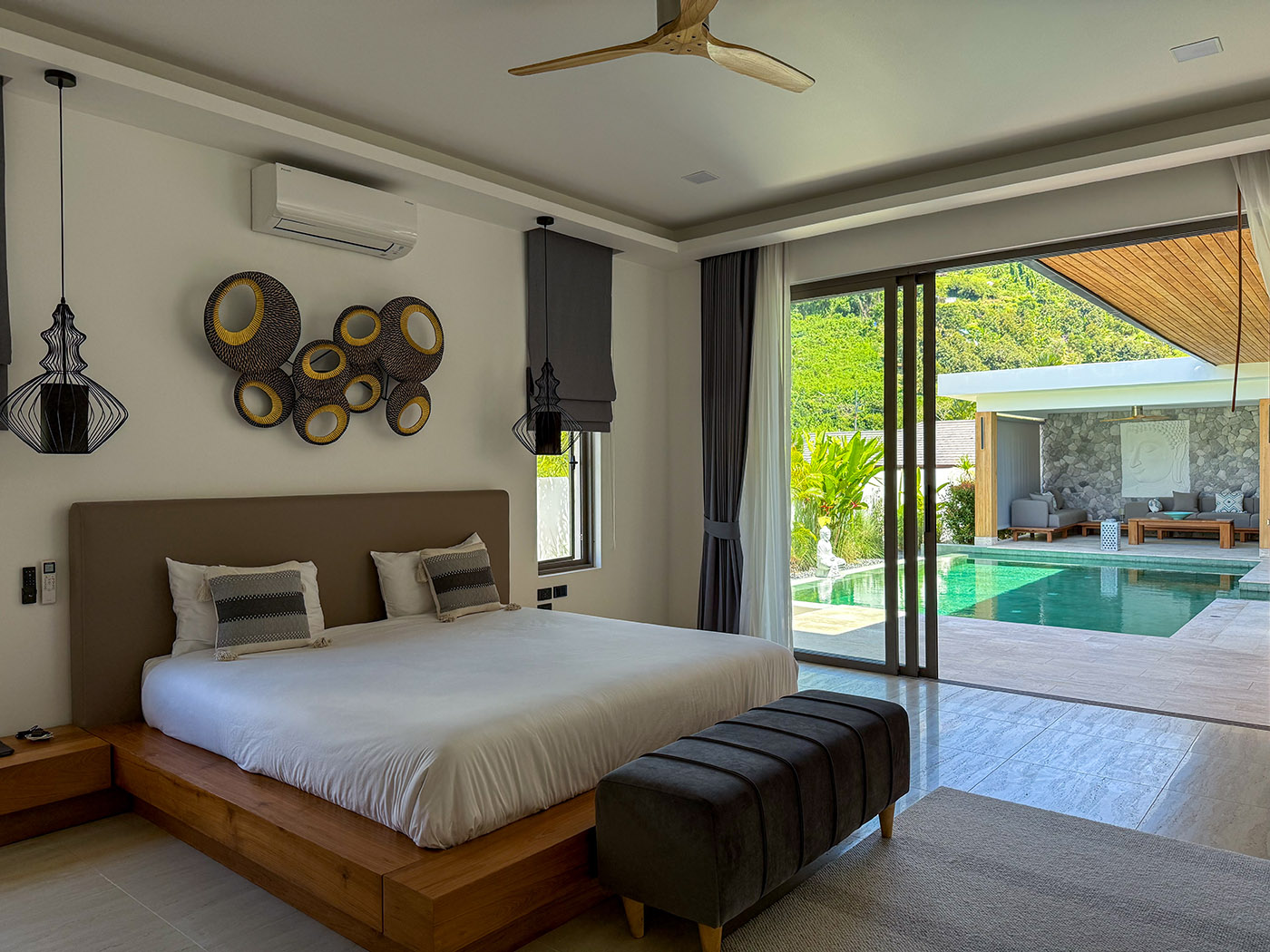 Villa Acacia  - Premium 5 Bedroom Mountain View Pool Villa in Lamai for Sale: Villa Acacia  - Premium 5 Bedroom Mountain View Pool Villa in Lamai for Sale