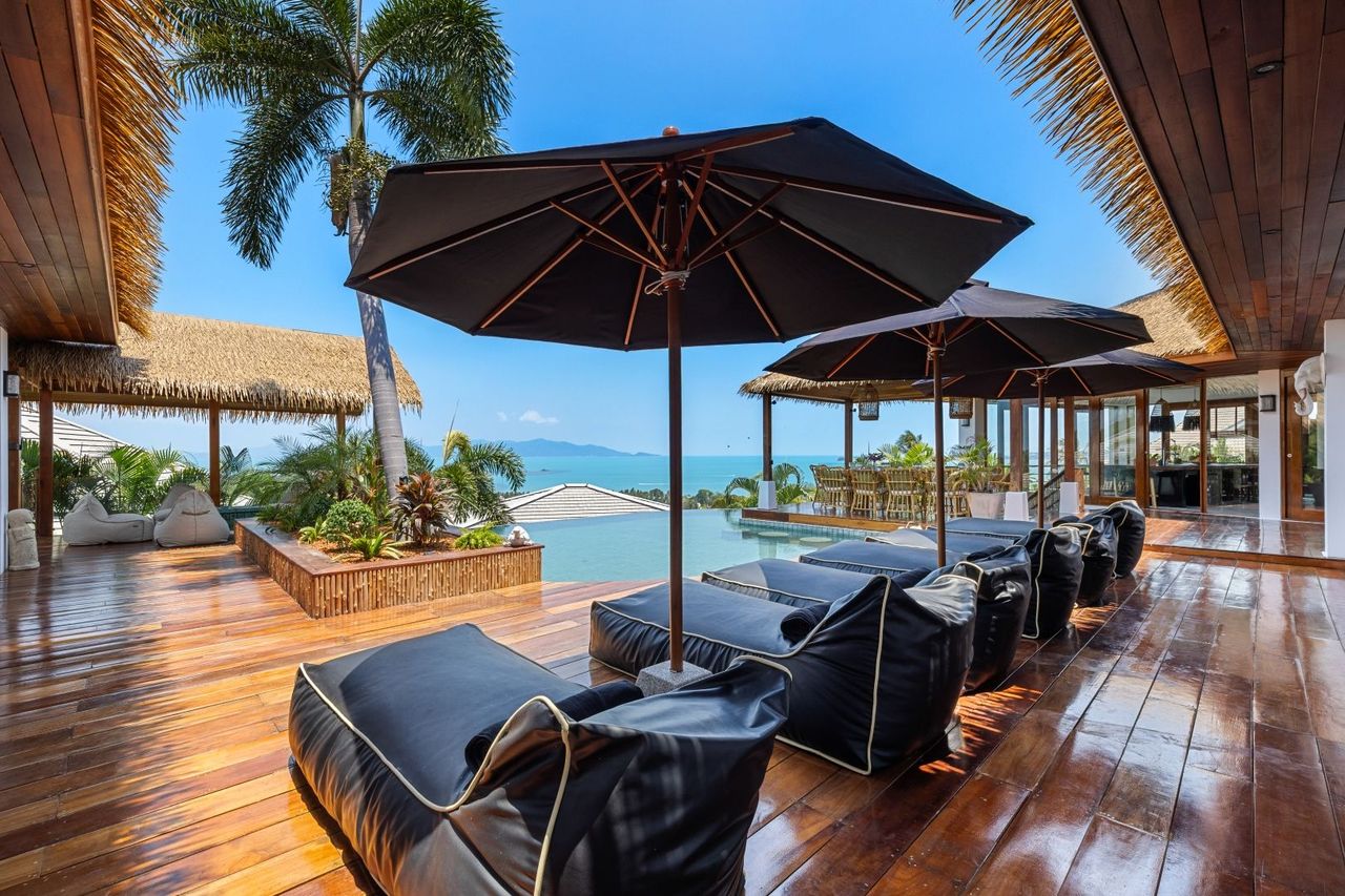 Authentik Villa – Balinese 5 Bedroom Seaview Pool Villa in Bophut: Authentik Villa – Balinese 5 Bedroom Seaview Pool Villa in Bophut