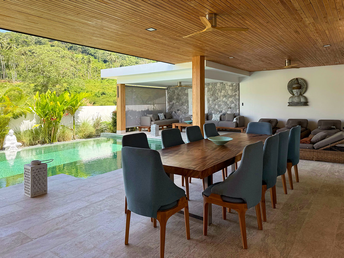 Villa Acacia  - Premium 5 Bedroom Mountain View Pool Villa + 2 Development Plots in Lamai for Sale