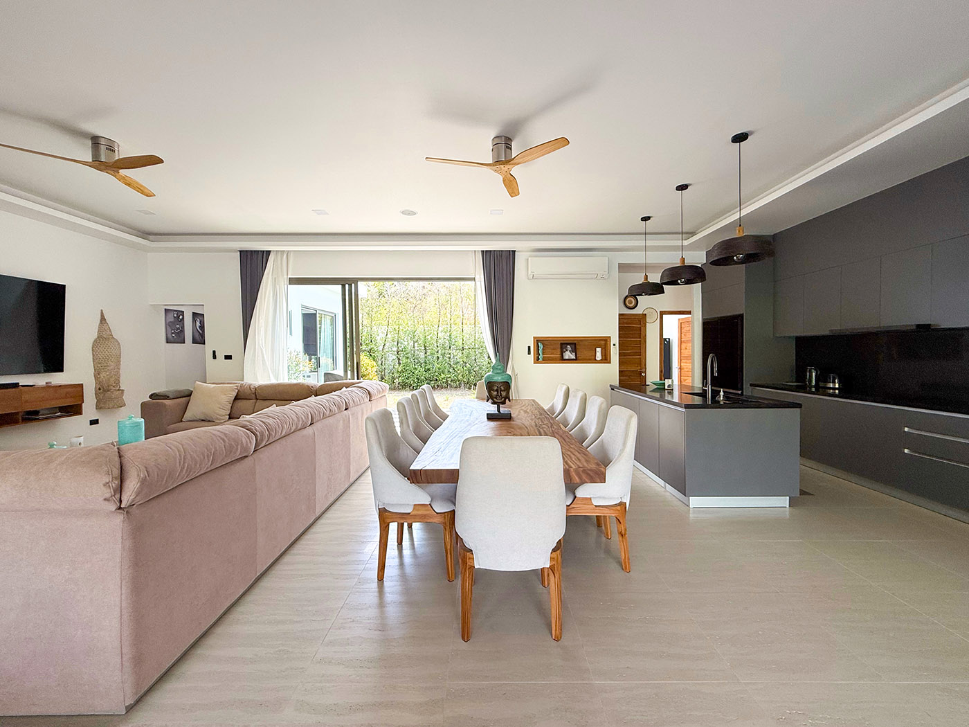 Villa Acacia  - Premium 5 Bedroom Mountain View Pool Villa + 2 Development Plots in Lamai for Sale