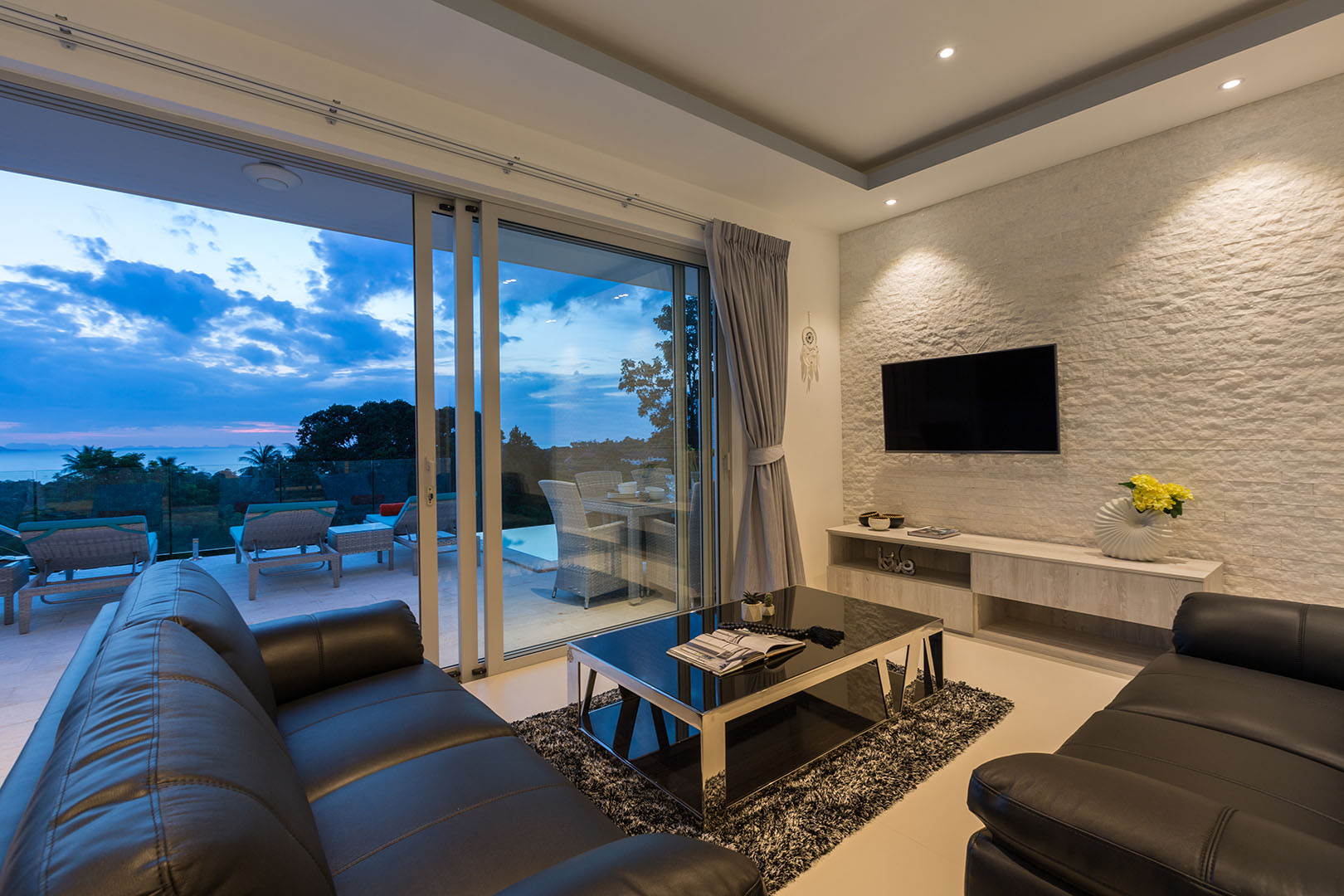 Villa Ambience – 3 Bedroom Semi-Detached Seaview Pool Villa in Choengmon for sale: Villa Ambience – 3 Bedroom Semi-Detached Seaview Pool Villa in Choengmon for sale