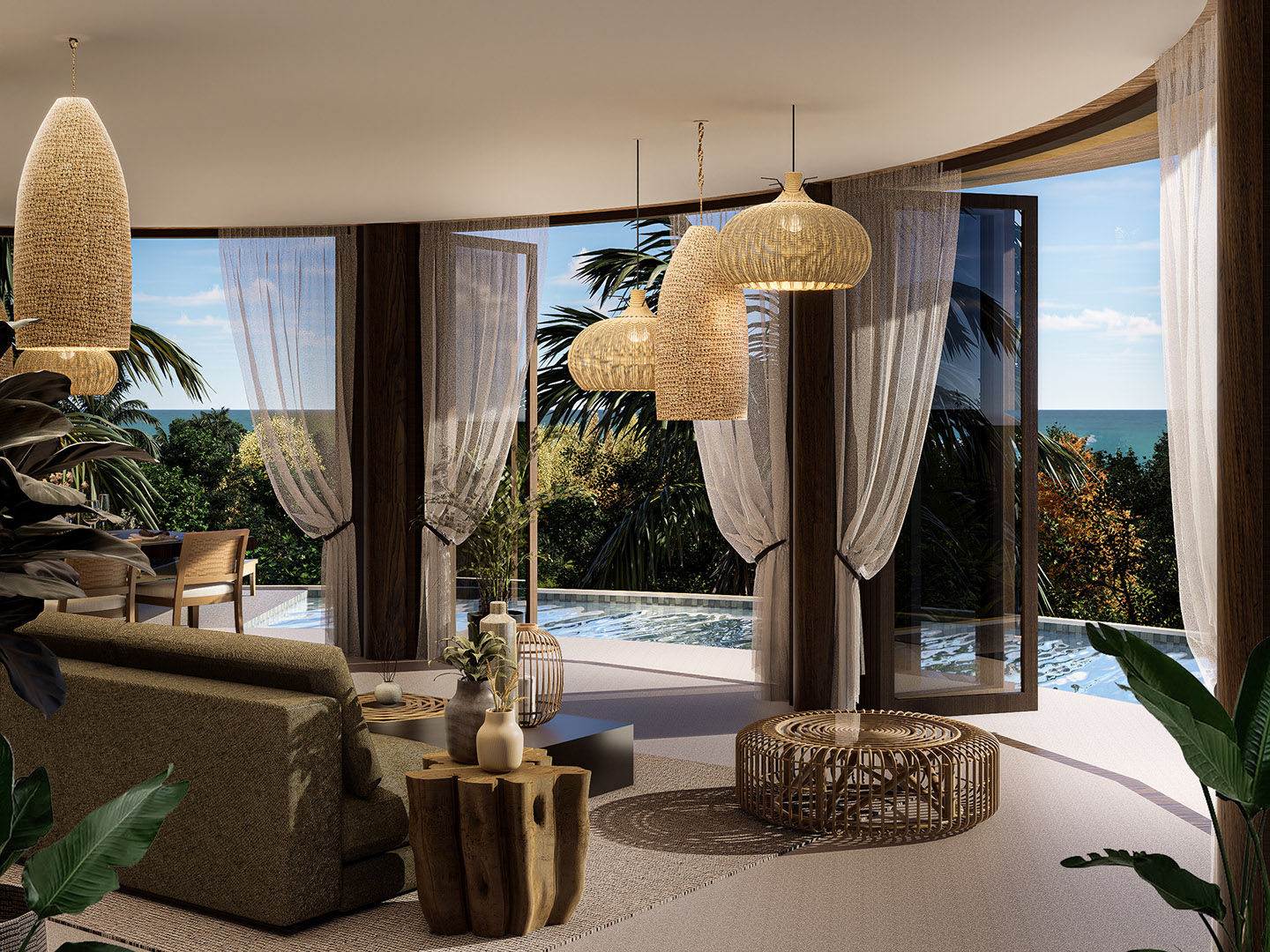 Kunkhao Vale – Ecological 2 Bedroom Seaview Villas in Bang Makham for sale: Kunkhao Vale – Ecological 2 Bedroom Seaview Villas in Bang Makham for sale