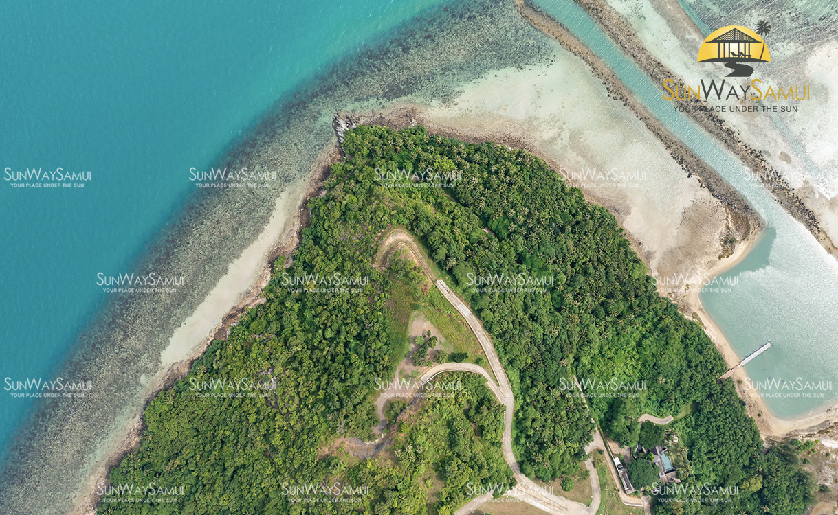 Finest Waterfront Land in Phang Ka, Koh Samui for sale
