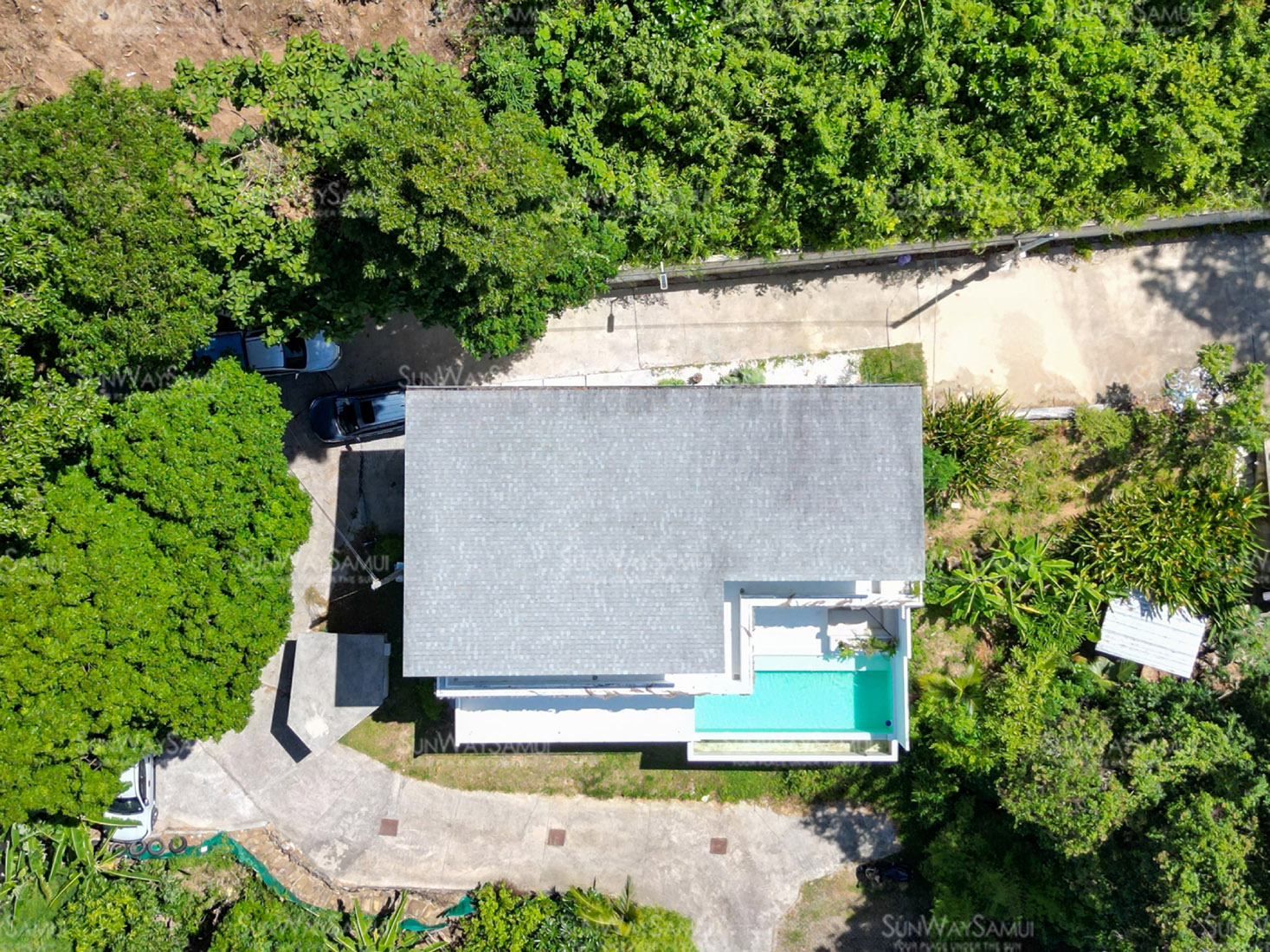 (PRICE REDUCED!) Villa Cocohill - Minimalist 3 Bedroom Seaview Pool Villa in Chaweng for sale