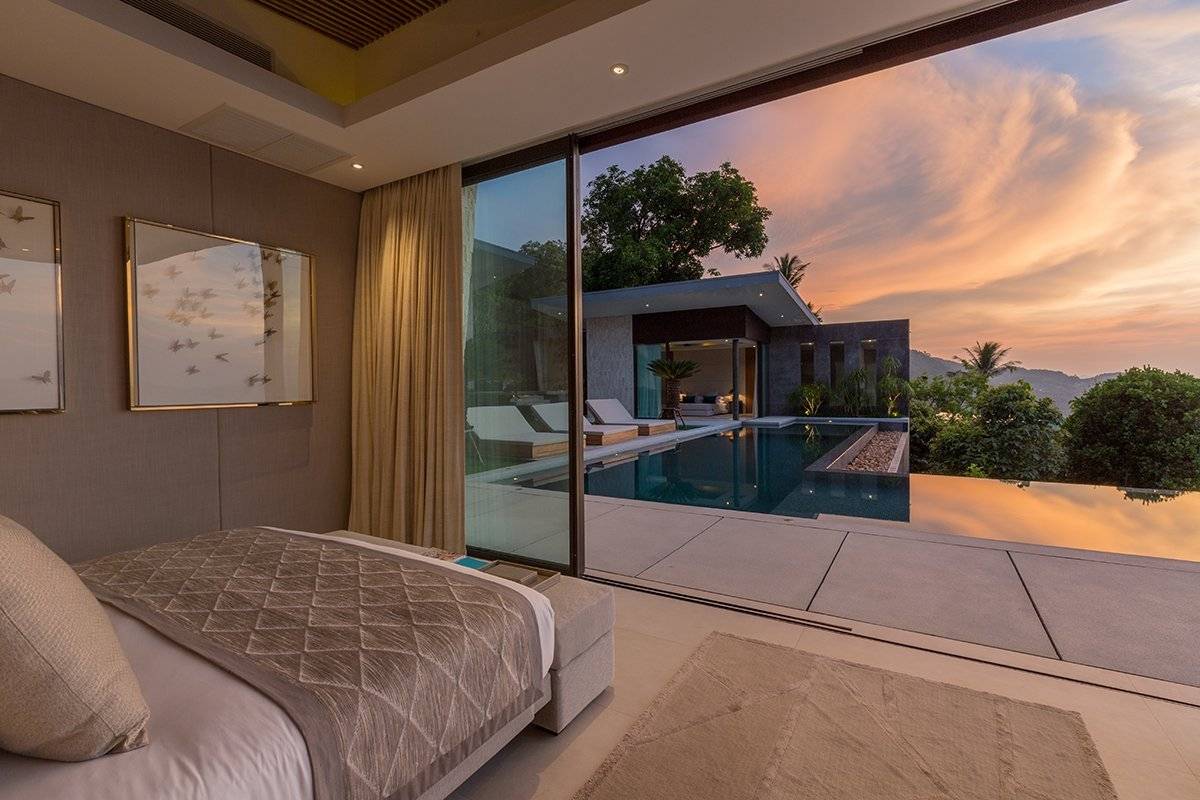 (SOLD) Villa Raku - World renowned designer four bedroom seaview villa for sale in Koh Samui