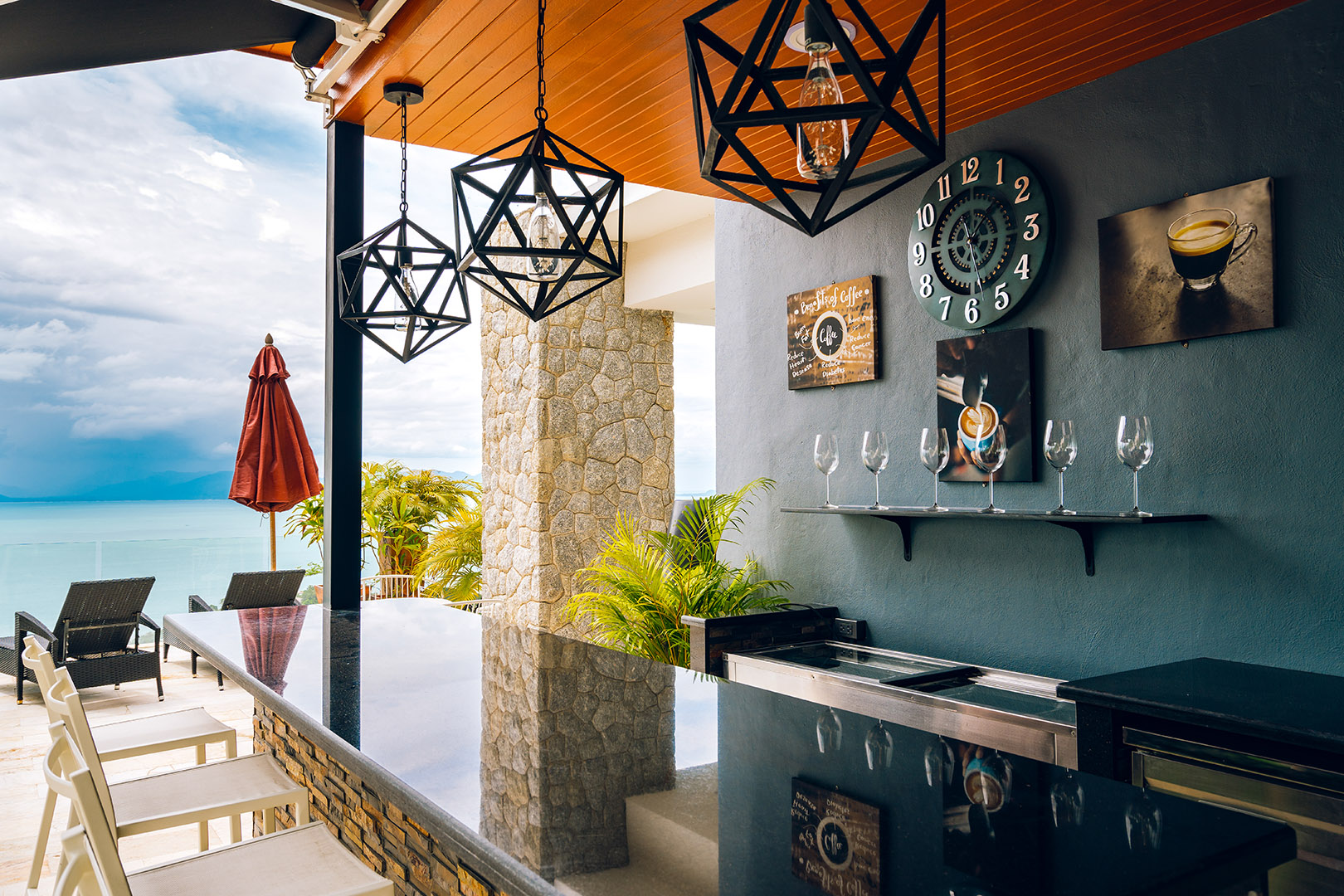 The Peak – Cliffside 5 Bedroom 6 Bathroom Seaview Villa in Bangpor for sale