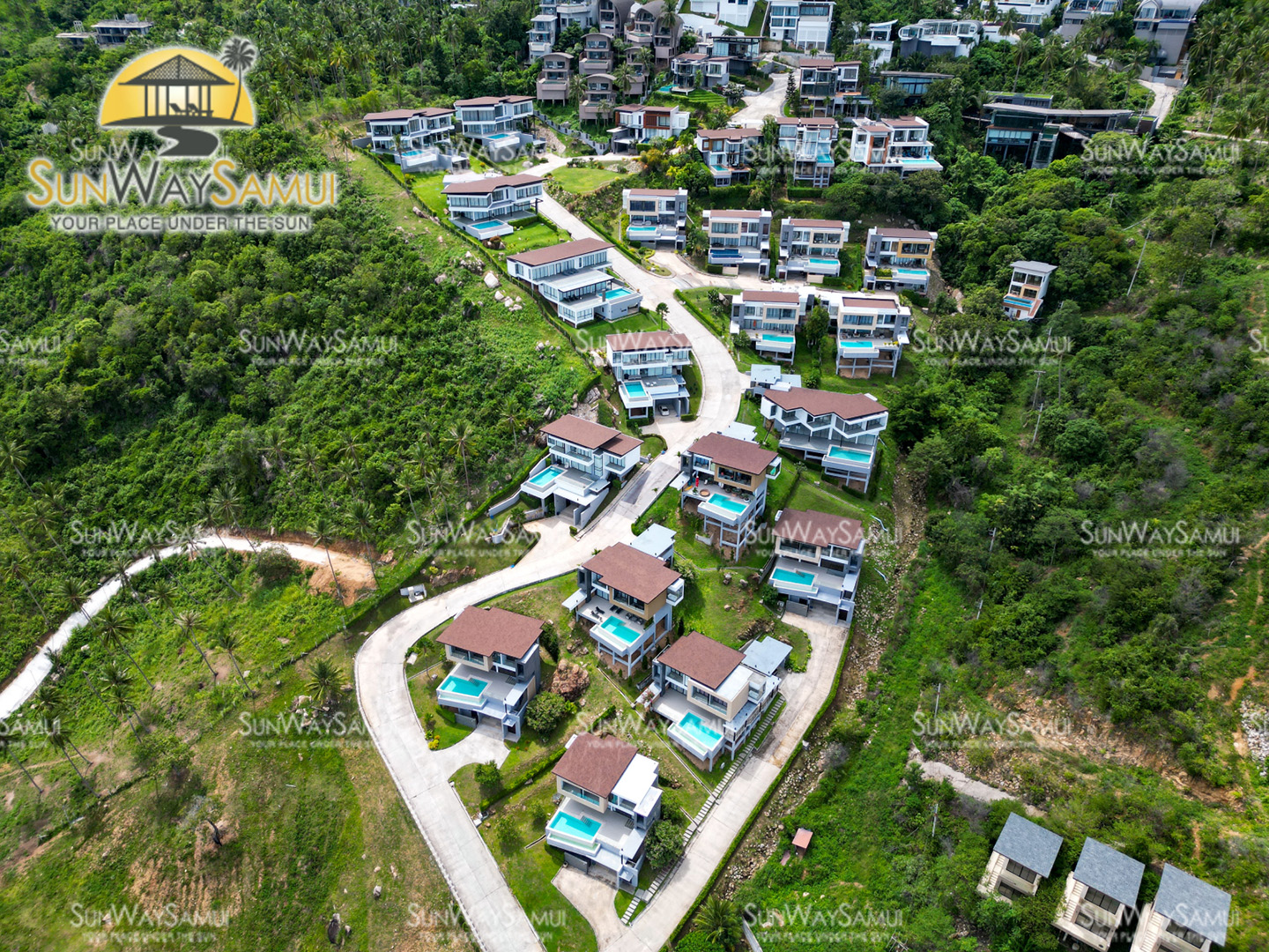 Verano Residence - Contemporary 4+1 Bedroom Seaview Pool Villa in Chaweng Noi for Sale: Verano Residence - Contemporary 4+1 Bedroom Seaview Pool Villa in Chaweng Noi for Sale