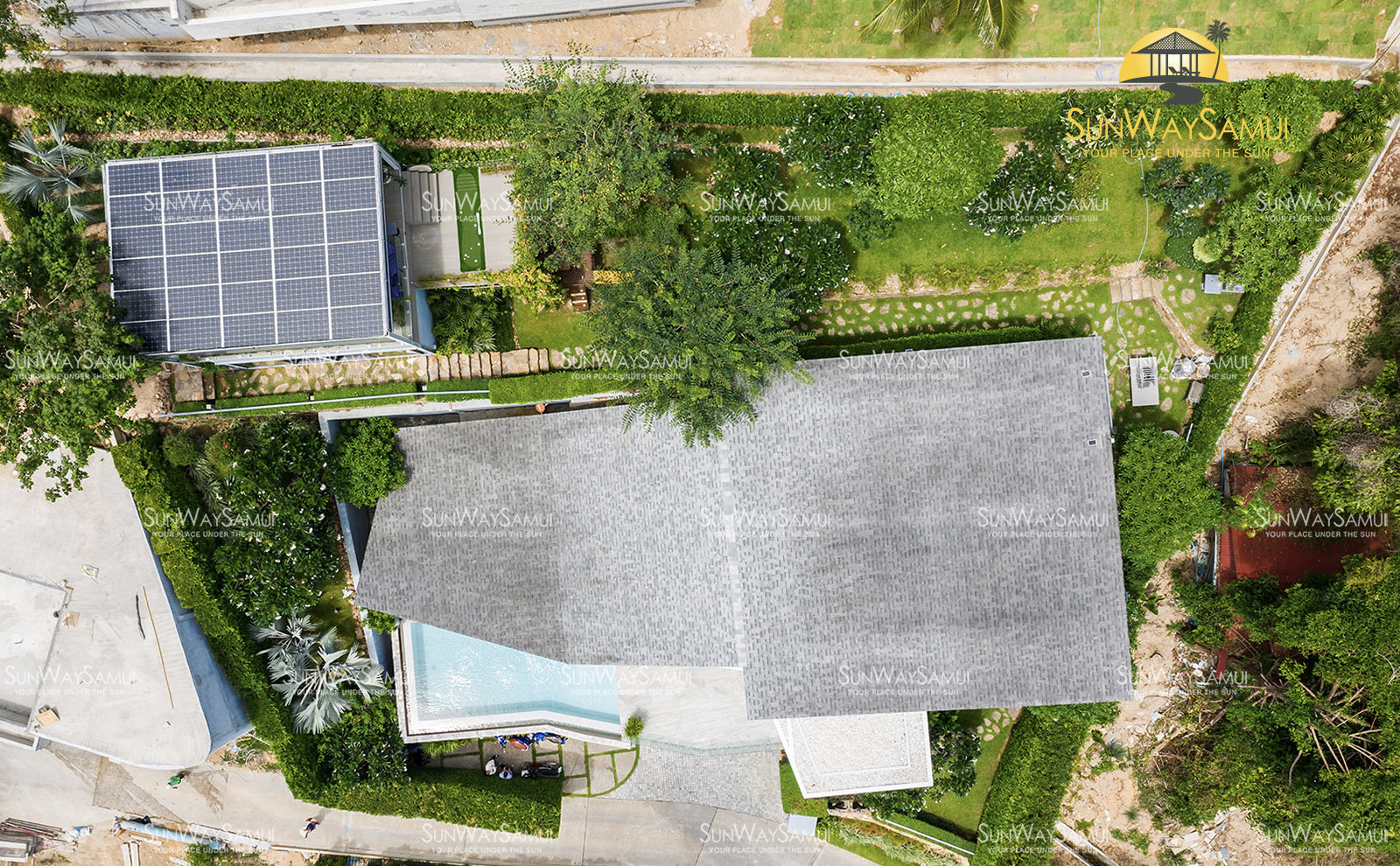 KW Villa – Luxurious 5 Bedroom Seaview Pool Villa in Bangpor for sale