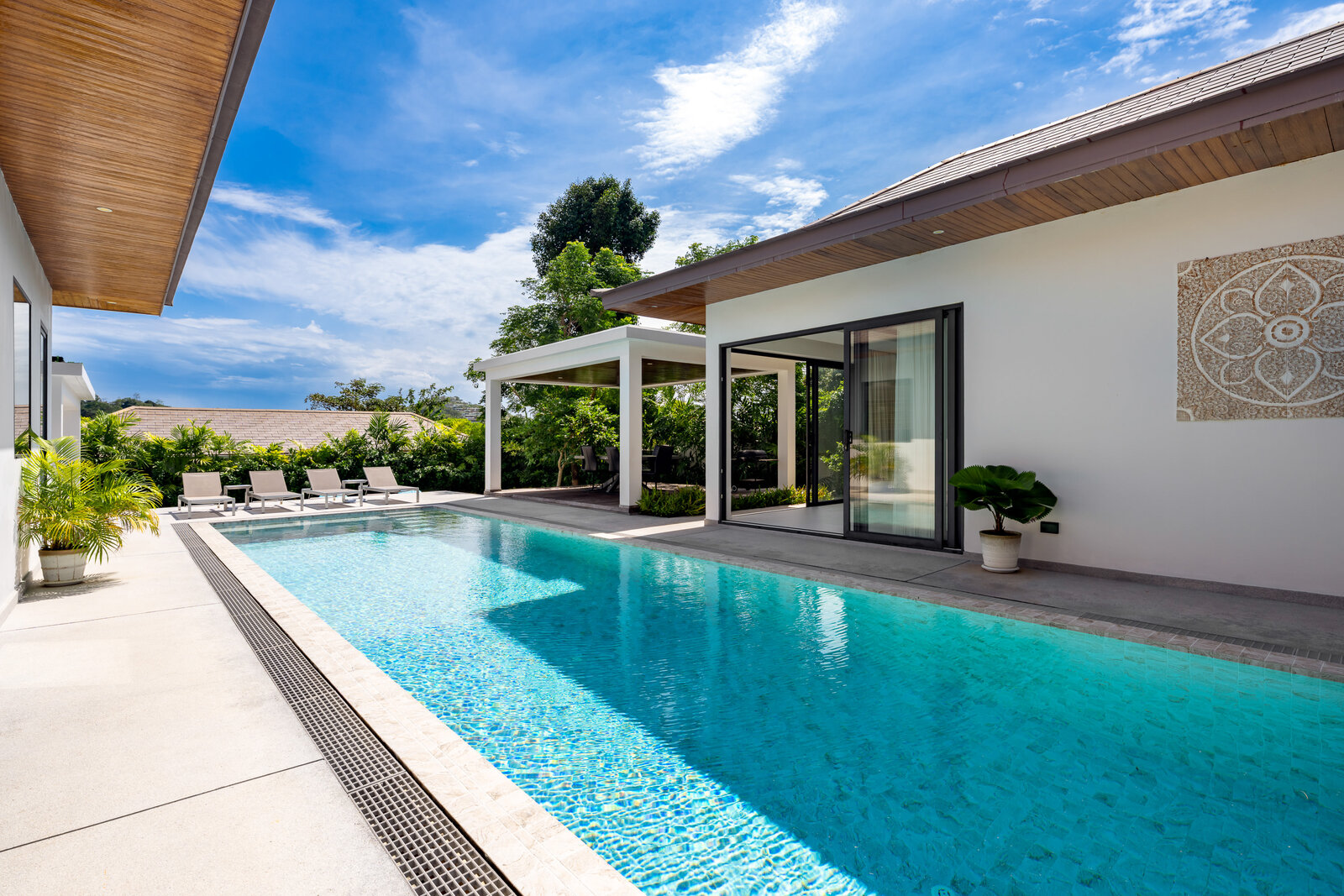 Hideaway Villa - Spacious 3 Bedroom Garden Pool Villa with Garden in Sunway Villas, Choeng Mon (A4) : 3 bedroom Villa A4 for sale in Sunway Villas, Choengmon Beach