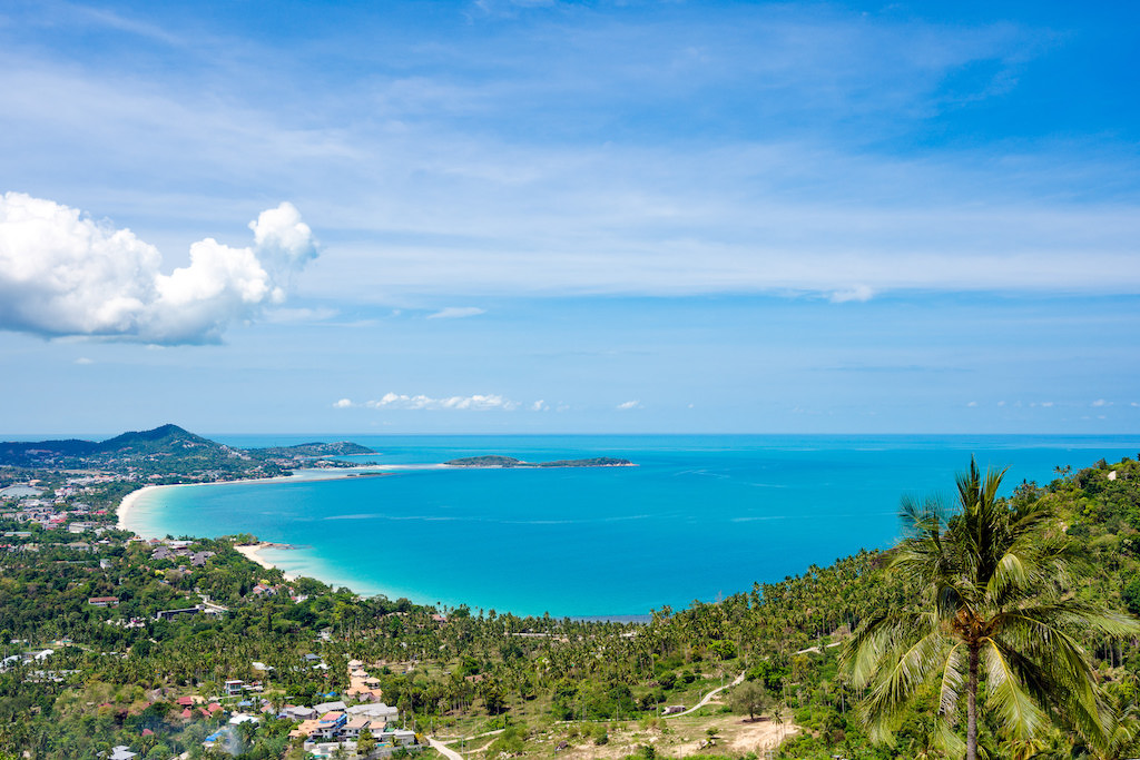 Majestic 4 Bedroom Seaview Pool Villa in Chaweng Noi for Sale
