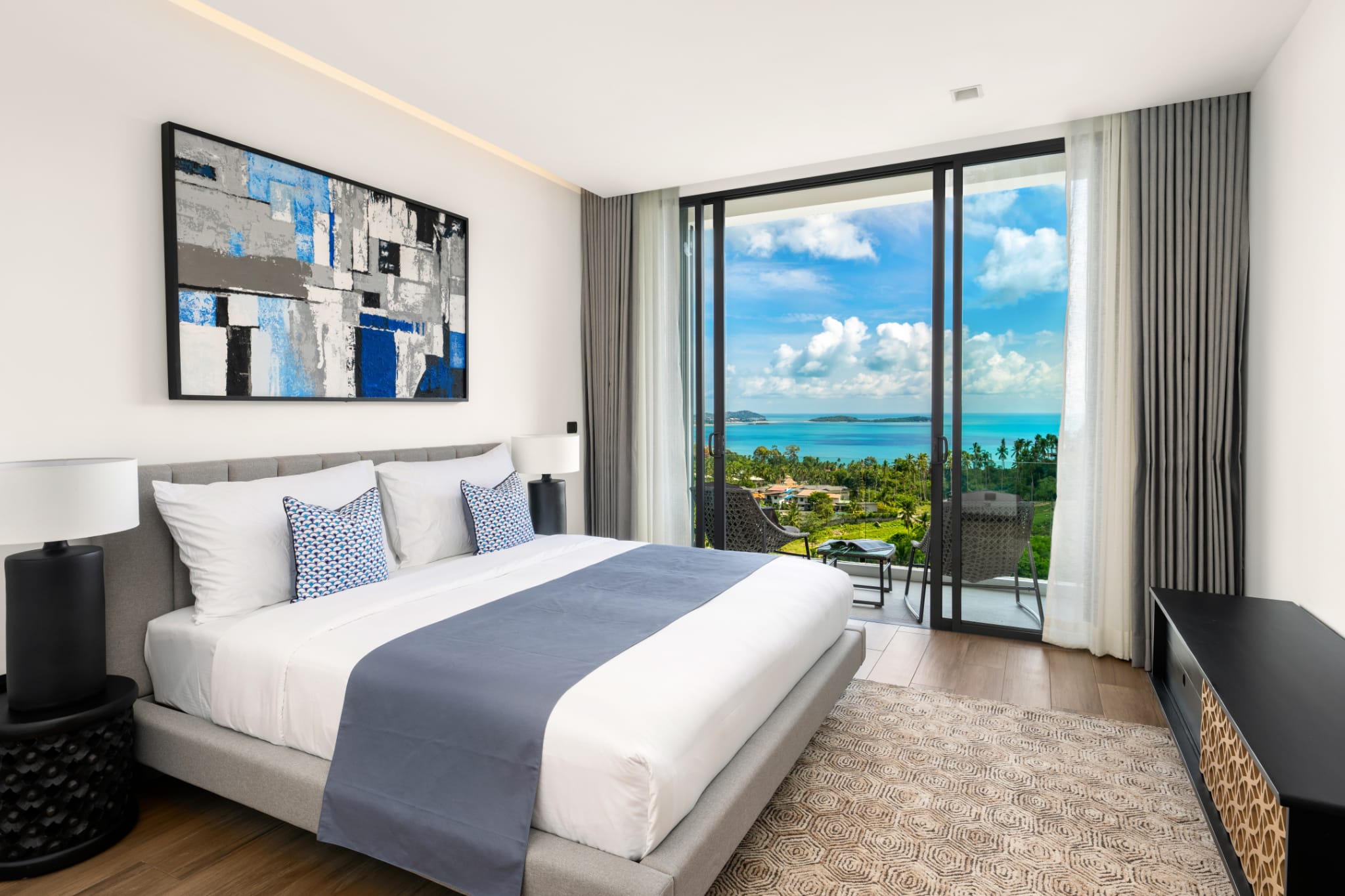 Verano Residence - Quality 3 Bedroom Seaview Pool Villa in Chaweng Noi for Sale