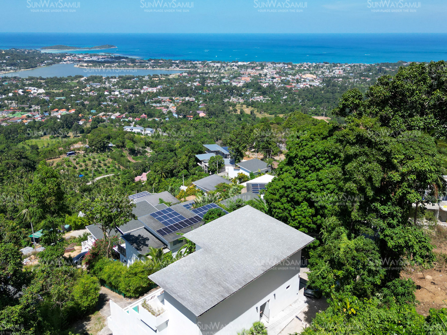 (PRICE REDUCED!) Villa Cocohill - Minimalist 3 Bedroom Seaview Pool Villa in Chaweng for sale