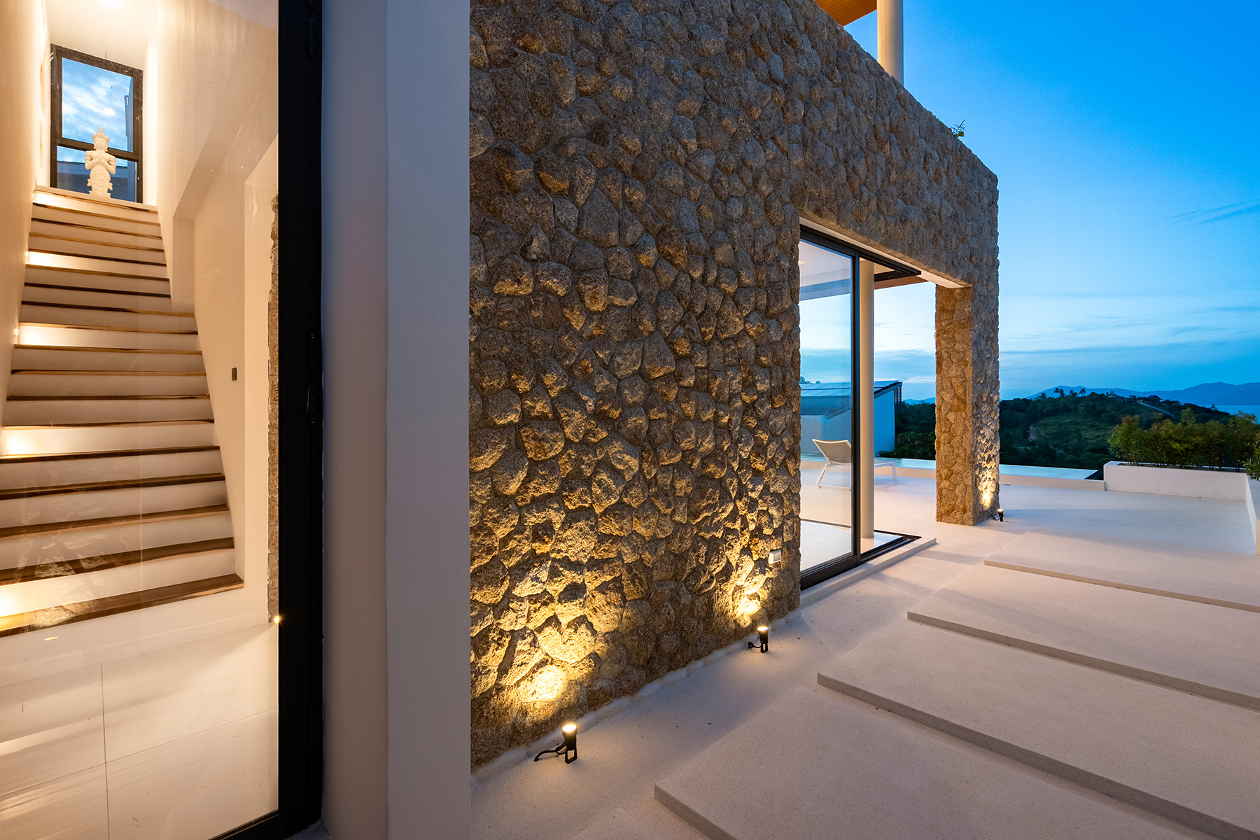 (SOLD) Enchanting 3 Bedroom Seaview Pool Villa in Bophut for sale