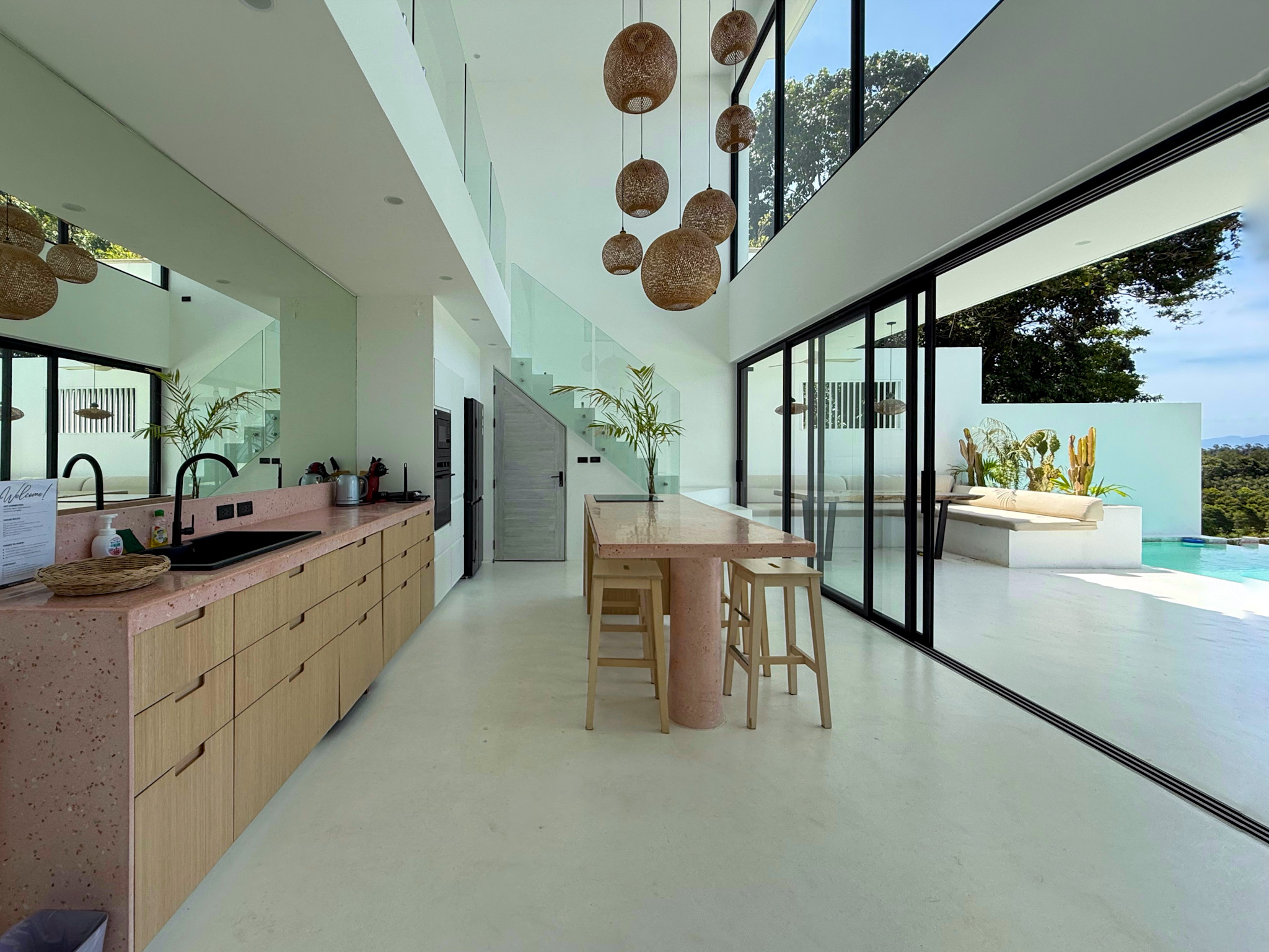 (PRICE REDUCED!) Villa Cocohill - Minimalist 3 Bedroom Seaview Pool Villa in Chaweng for sale