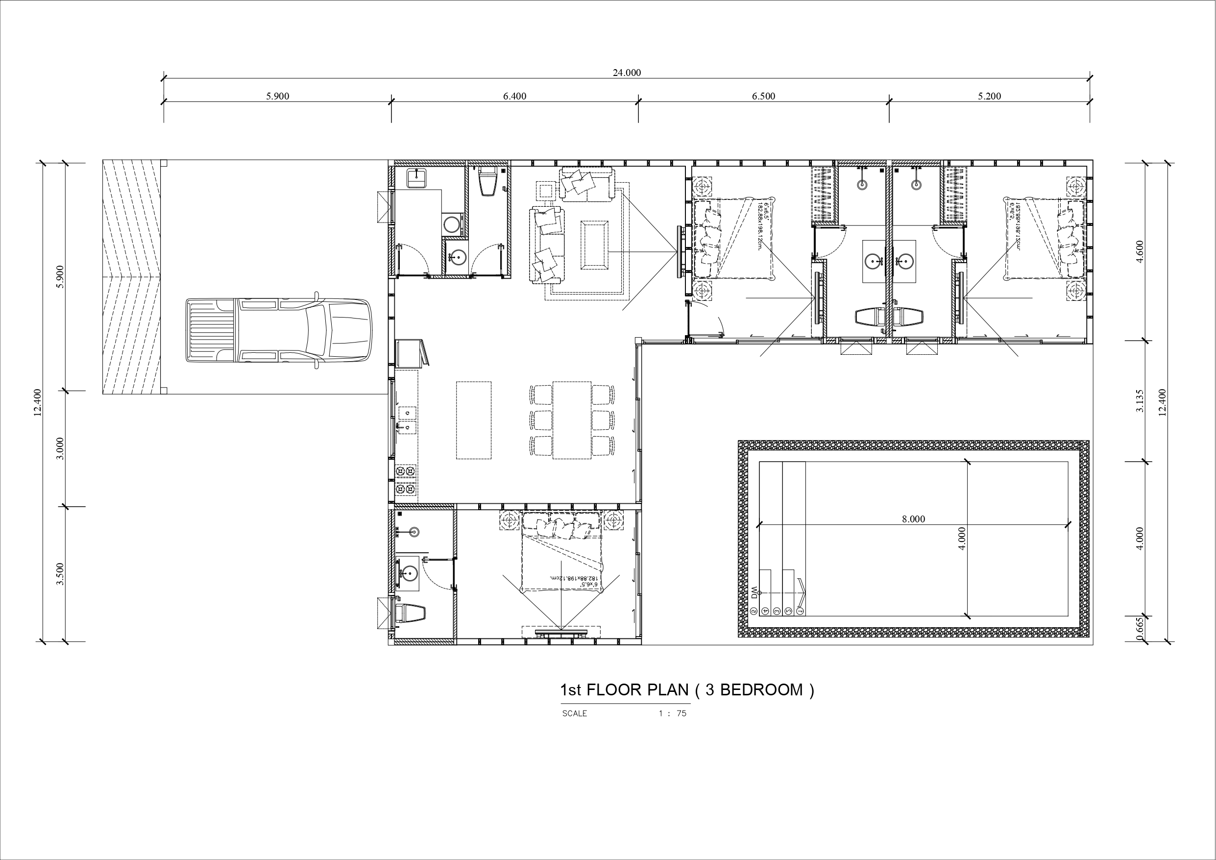 Elite Neighborhood 3 – 3 Bedroom Garden Pool Villa in Plai Laem for sale