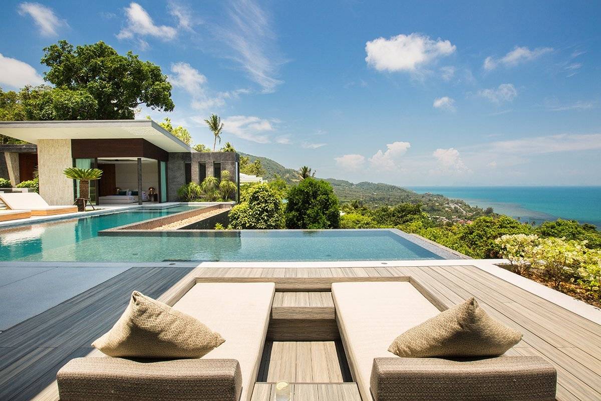 (SOLD) Villa Raku - World renowned designer four bedroom seaview villa for sale in Koh Samui