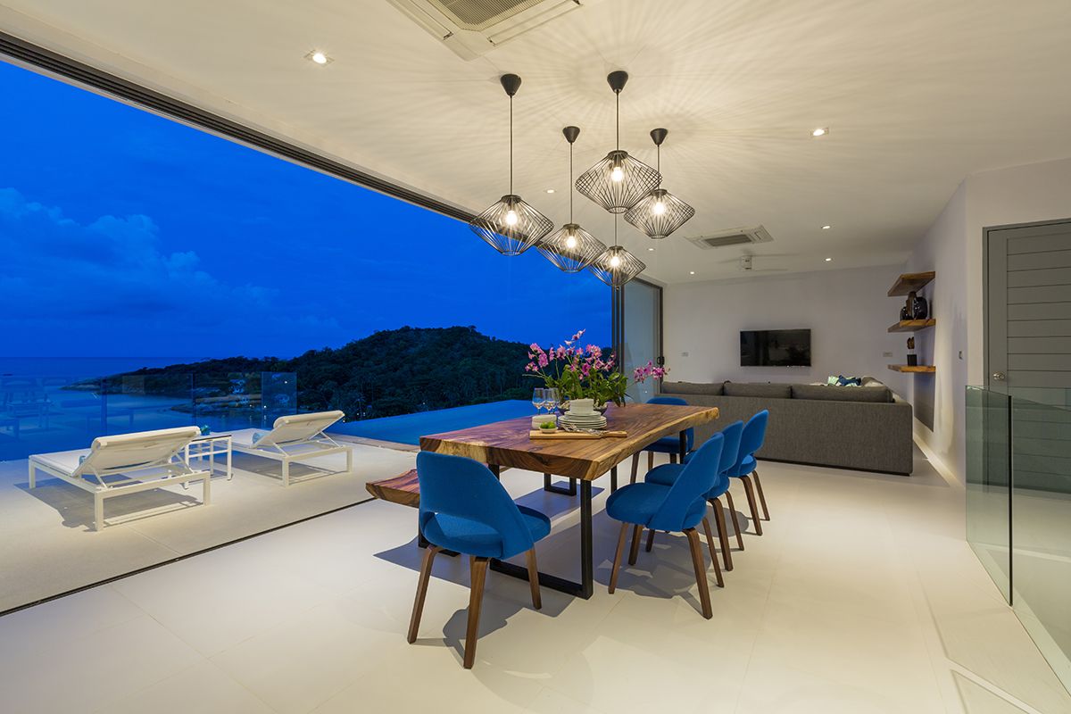 Villa Dahlia - Breathtaking 3+1 Bedroom Seaview Villa in Thongson Bay for sale