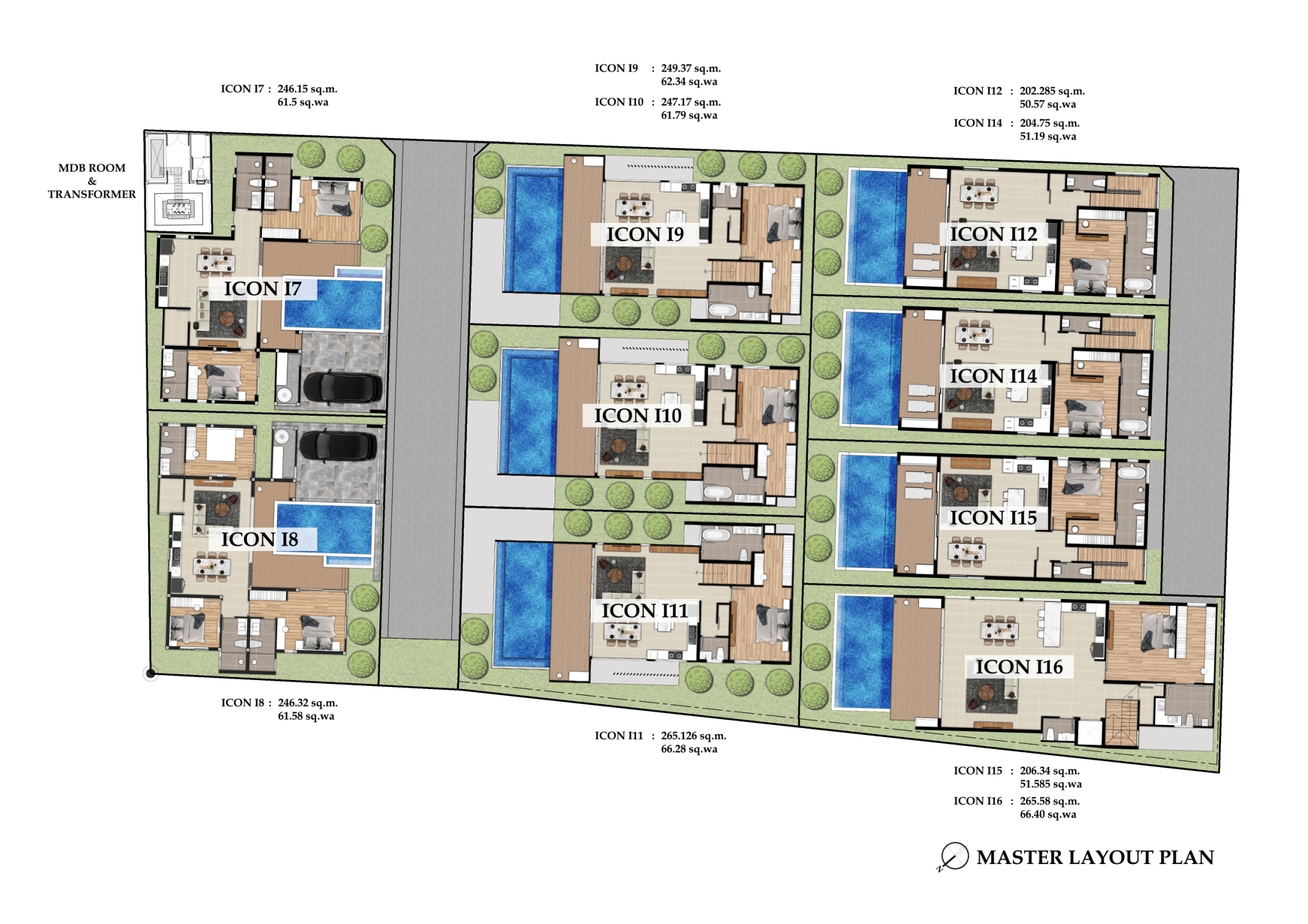 Paragon Phase 2 - 3 Bedroom Seaview Pool Villa in Fishermen’s Village for sale