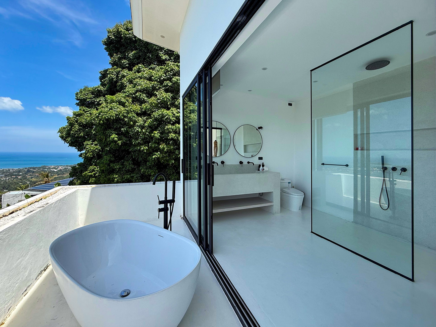 (PRICE REDUCED!) Villa Cocohill - Minimalist 3 Bedroom Seaview Pool Villa in Chaweng for sale