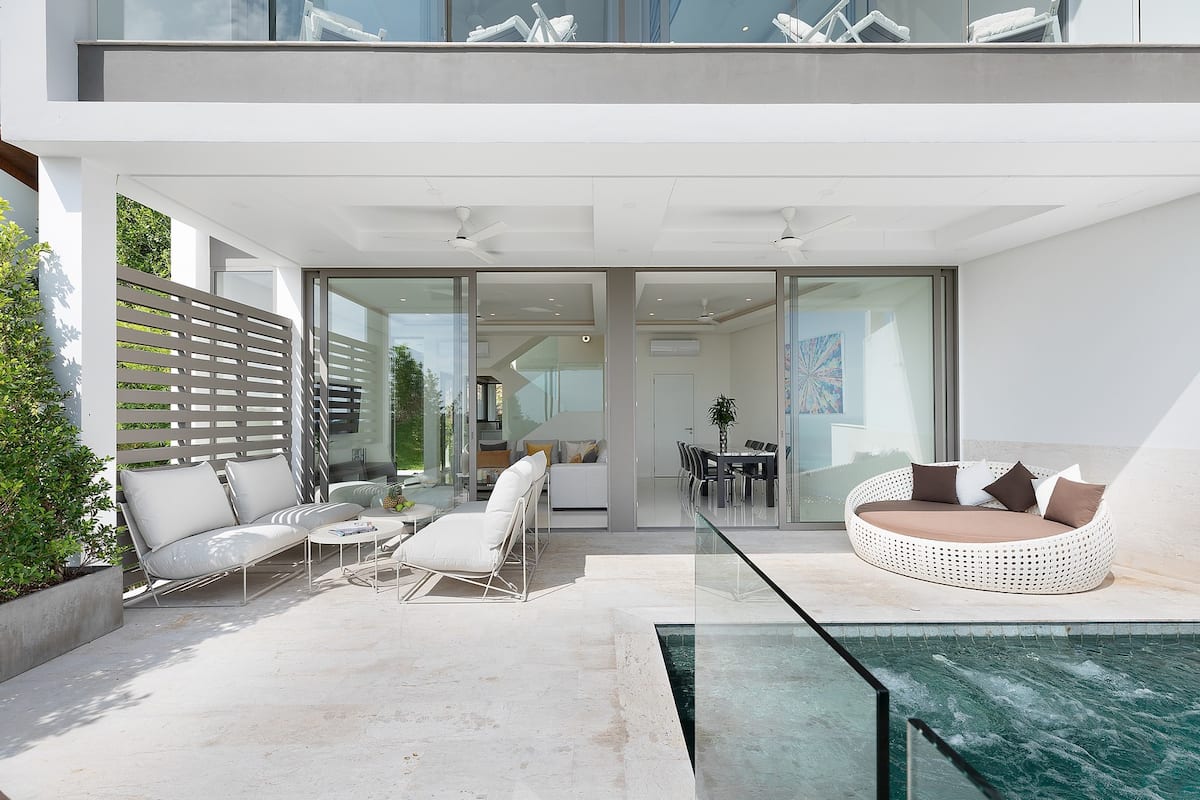 Trendy 4 Bedroom Seaview Pool Villa in Choeng Mon for sale