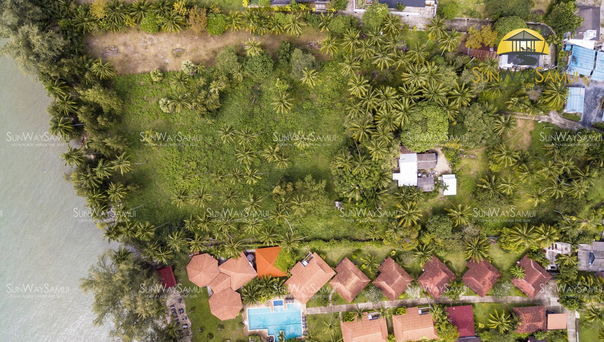 (SOLD) 4 Rai beachfront at Lipa Noi