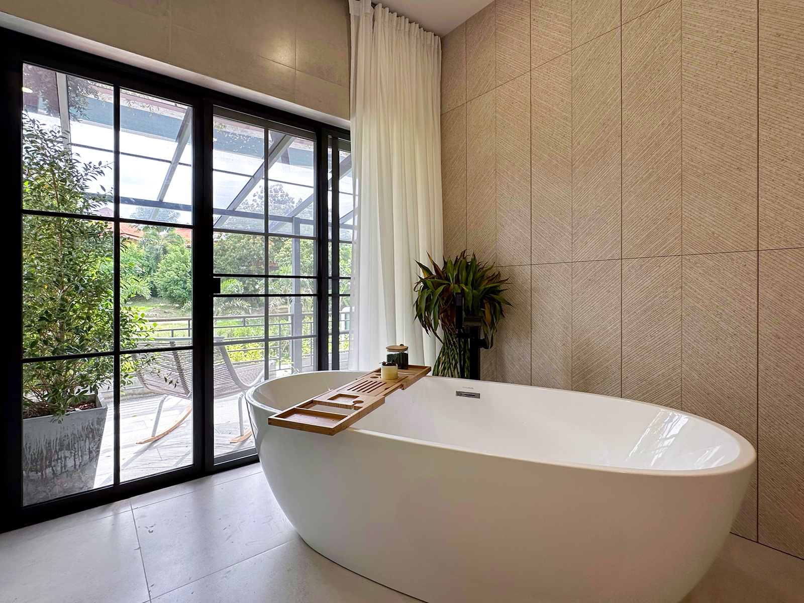 (SOLD) New Built Beachside 3 Bedroom Garden Pool Villa in Thongson Bay Villas for Sale