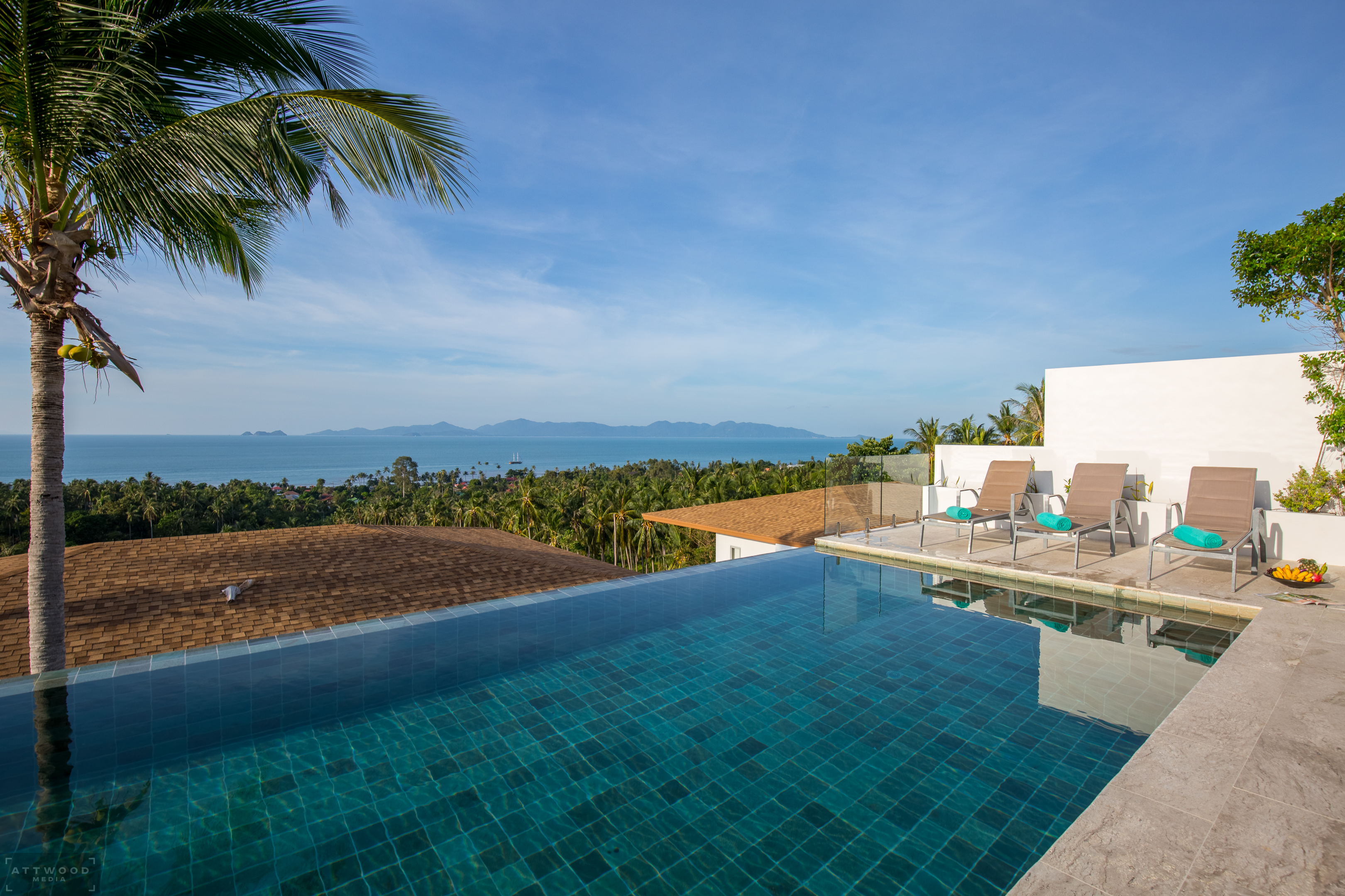 (SOLD) Panoramic 6 Bedroom Seaview Pool Villa in Bang Por for Sale