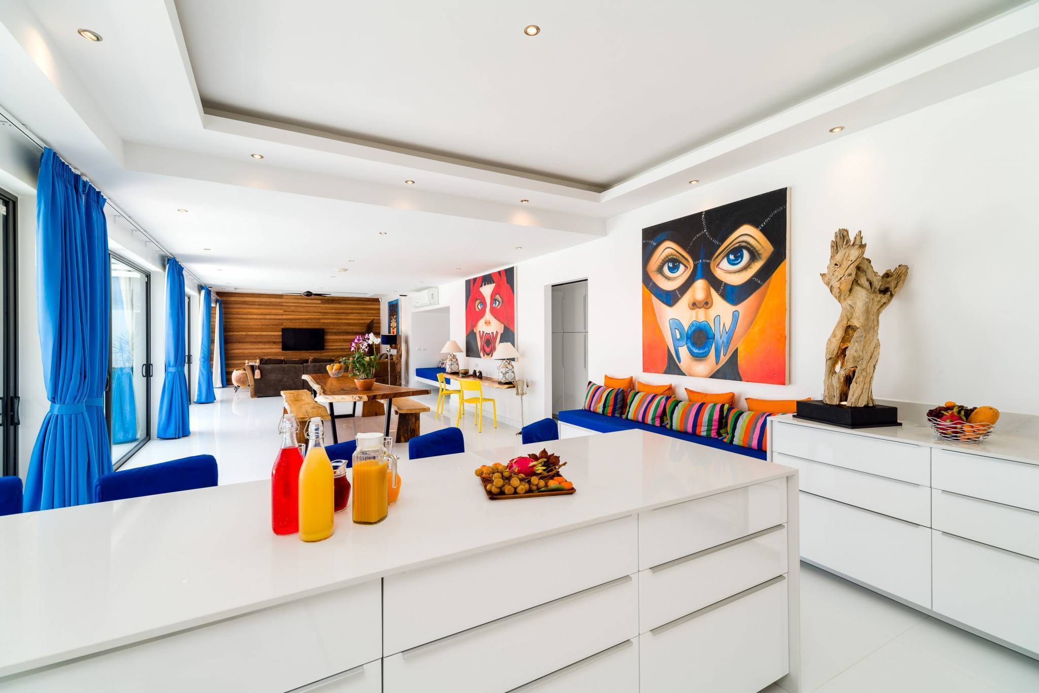 (SOLD) Villa White Lotus - Luxury 7 bedroom Seaview Villa in Maenam for sale