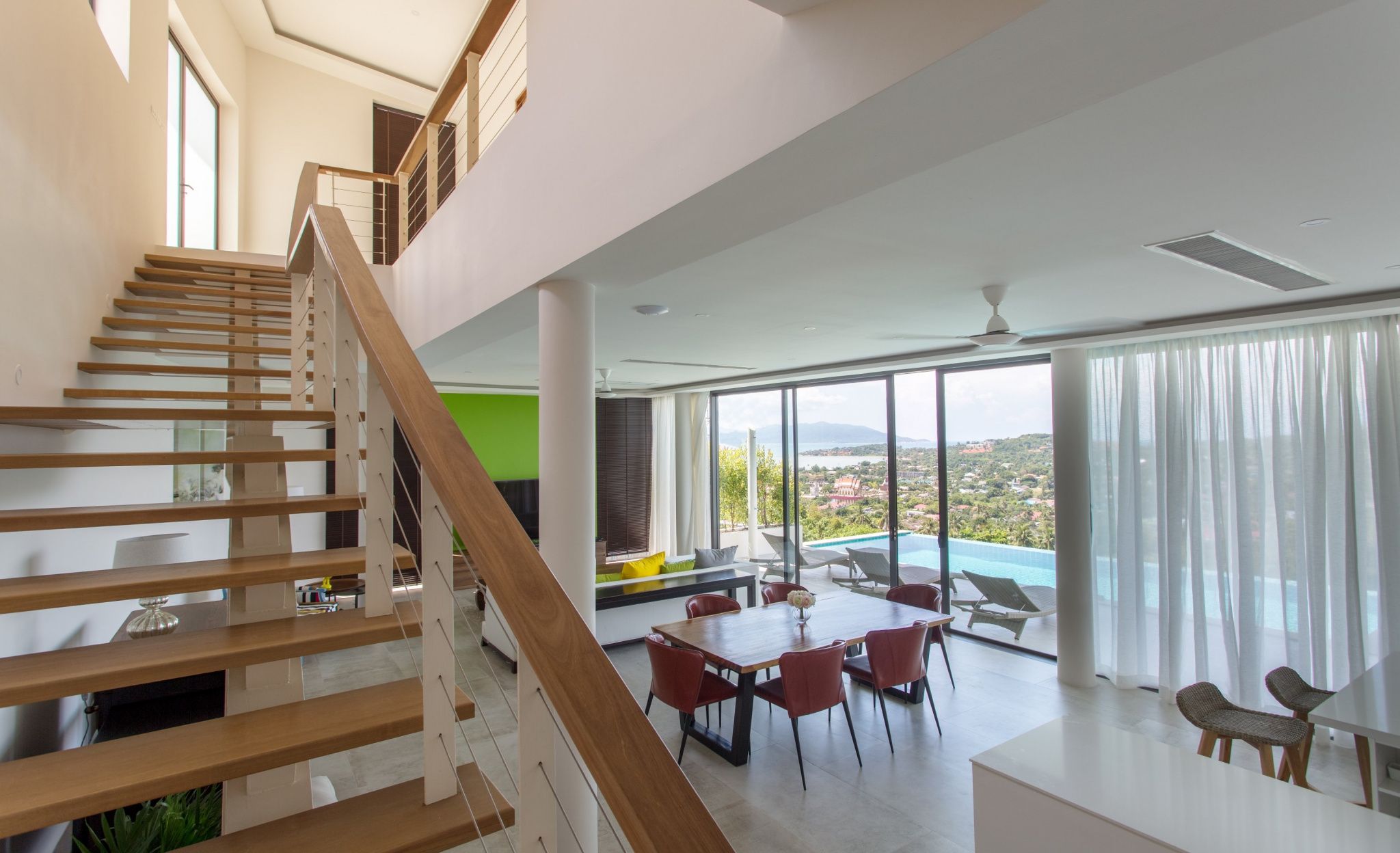 The Ridge Villa 9 - 4 Bedrooms Villa 9 with Panoramic Sea View in Plai Laem for sale