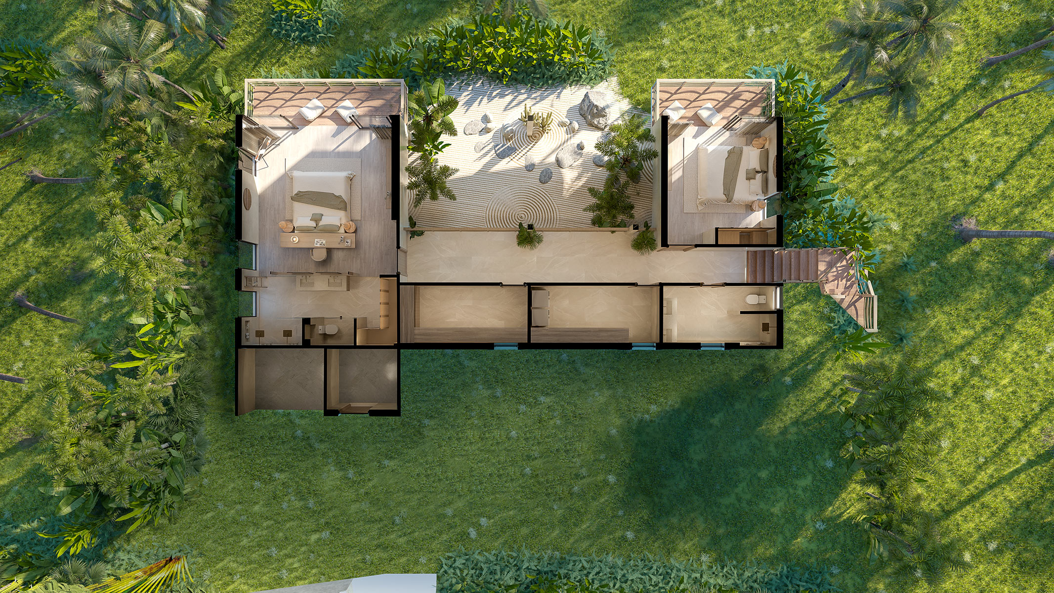 Pacific Sunset – Villa Java 4 Bedroom Seaview Pool Villa in Bang Makham for sale