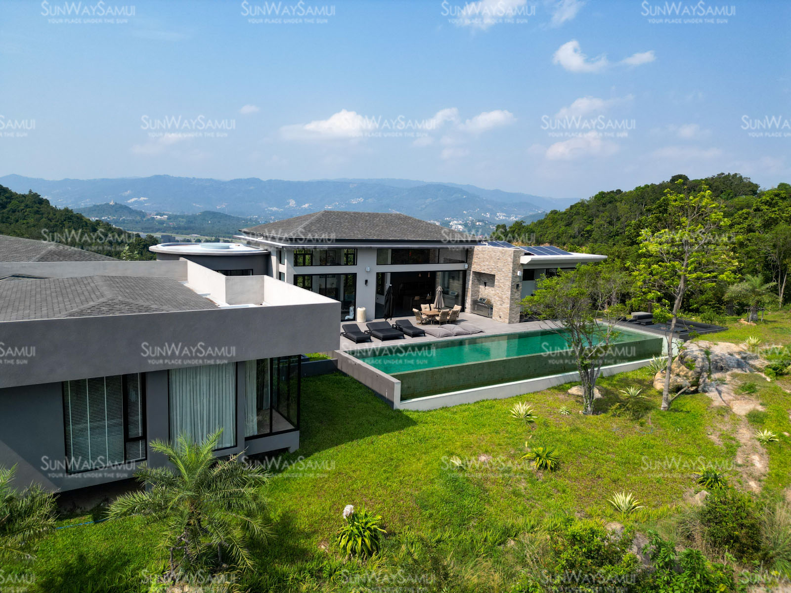 Villa Raphy – Palatial 4 Bedroom Seaview Pool Villa in Plai Laem Mountain Ridge for sale: Villa Raphy – Palatial 4 Bedroom Seaview Pool Villa in Plai Laem Mountain Ridge for sale