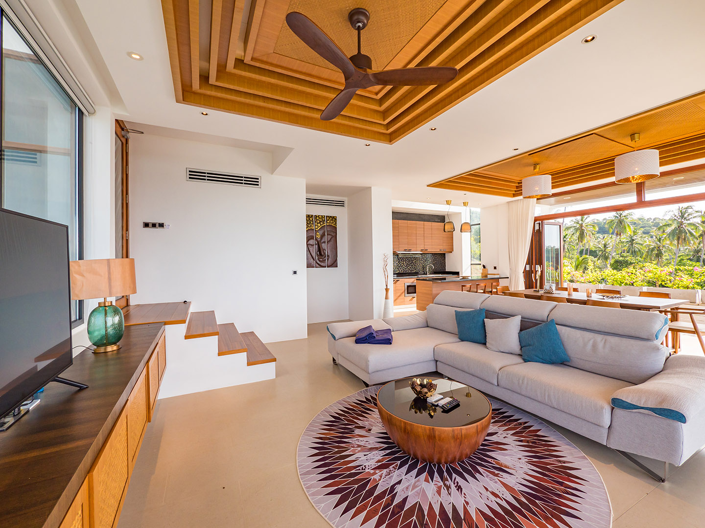 (PRICE REDUCED!) Darika Residence B5 - Dazzling 4 Bedroom Seaview Pool Villa in Bang Por for sale