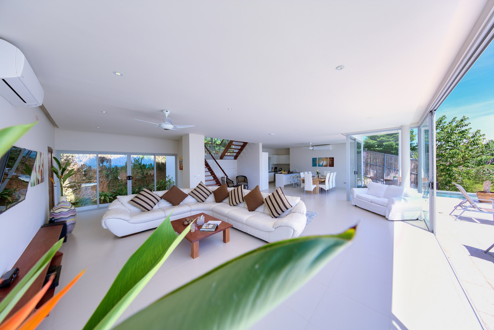 (SOLD) Coral Cay Villas - Panoramic 4 Bedroom Seaview Pool Villa in Bang Por for Sale