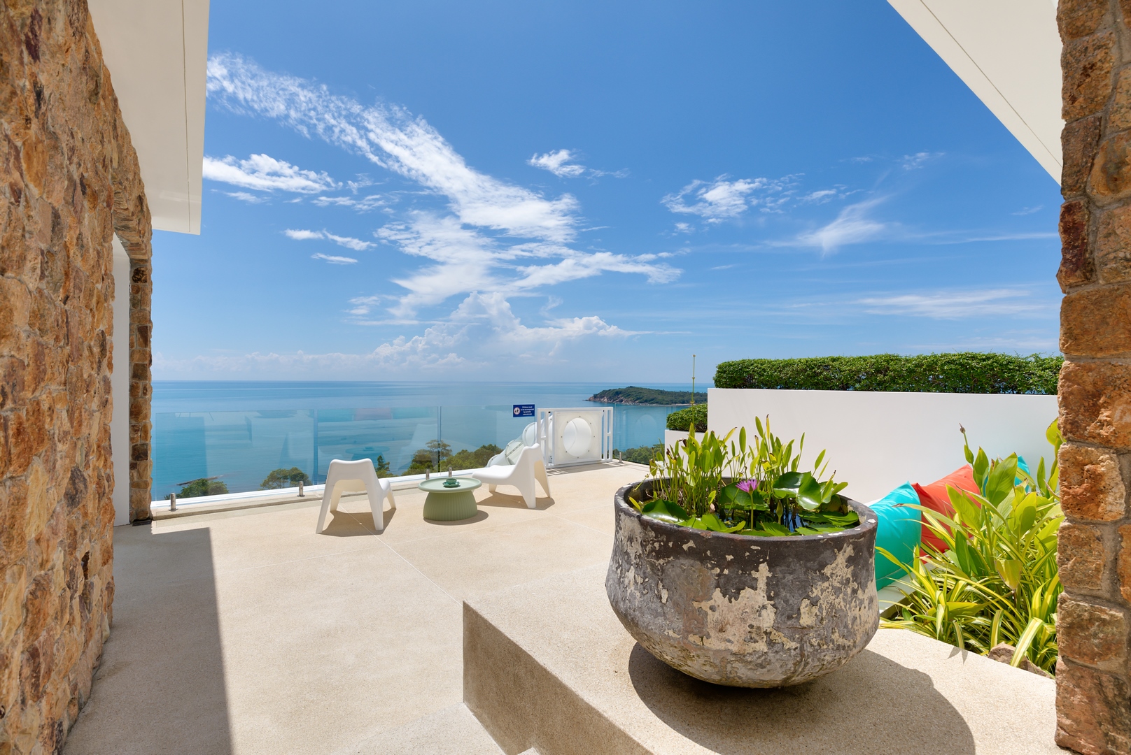 Villa Turquoise – Luxury 4 Bedroom Seaview Villa in North Chaweng for sale