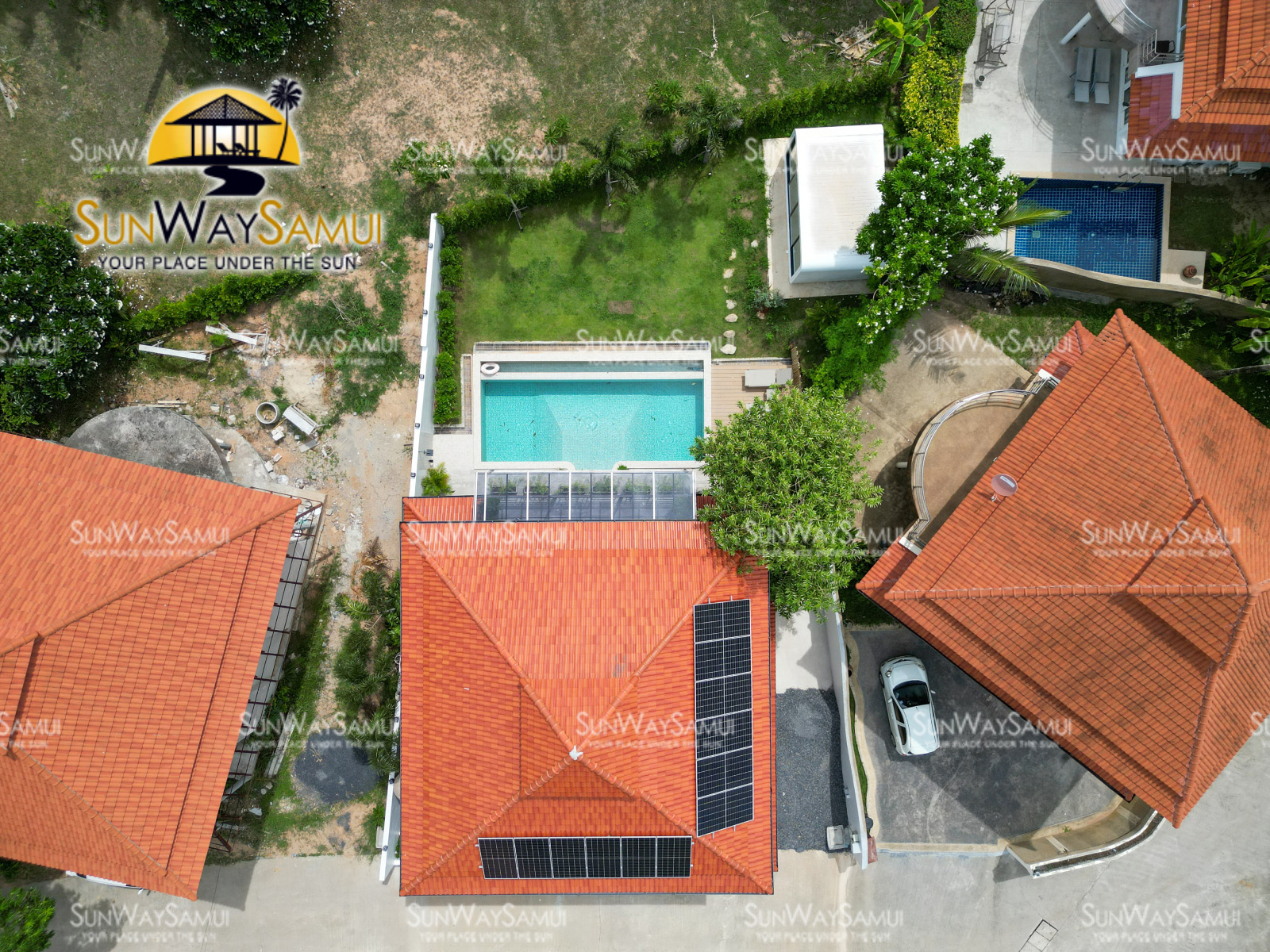 (SOLD) New Built Beachside 3 Bedroom Garden Pool Villa in Thongson Bay Villas for Sale