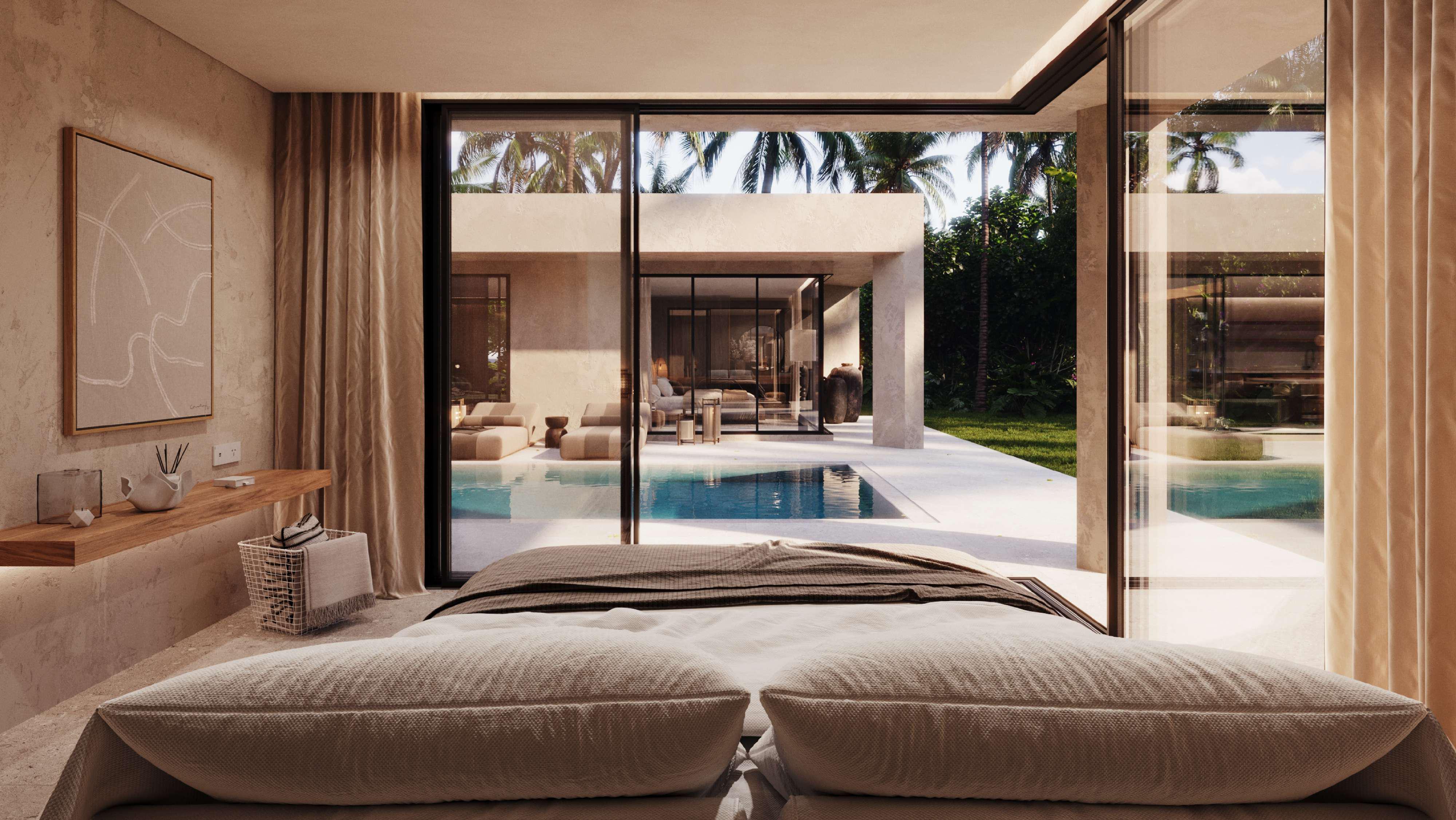 Nadi Villa – Leasehold Mediterranean 3 Bedroom Garden Pool Villa in Chaweng: Nadi Villa – Leasehold Mediterranean 3 Bedroom Garden Pool Villa in Chaweng