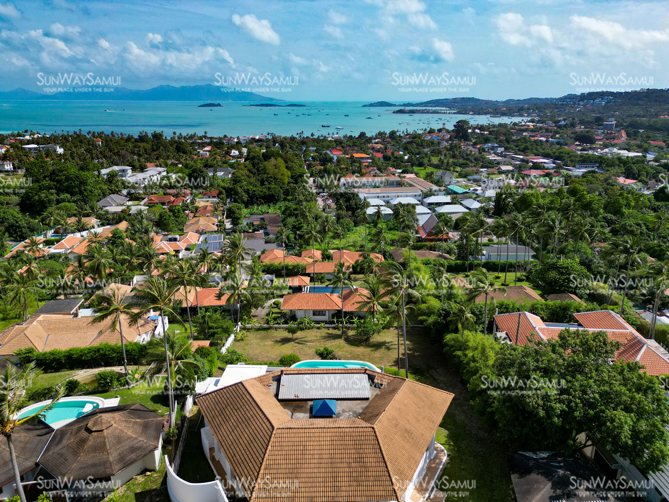 (SOLD) Villa Nirvana - Spacious 5 Bedroom Seaview Villa in Bangrak for sale