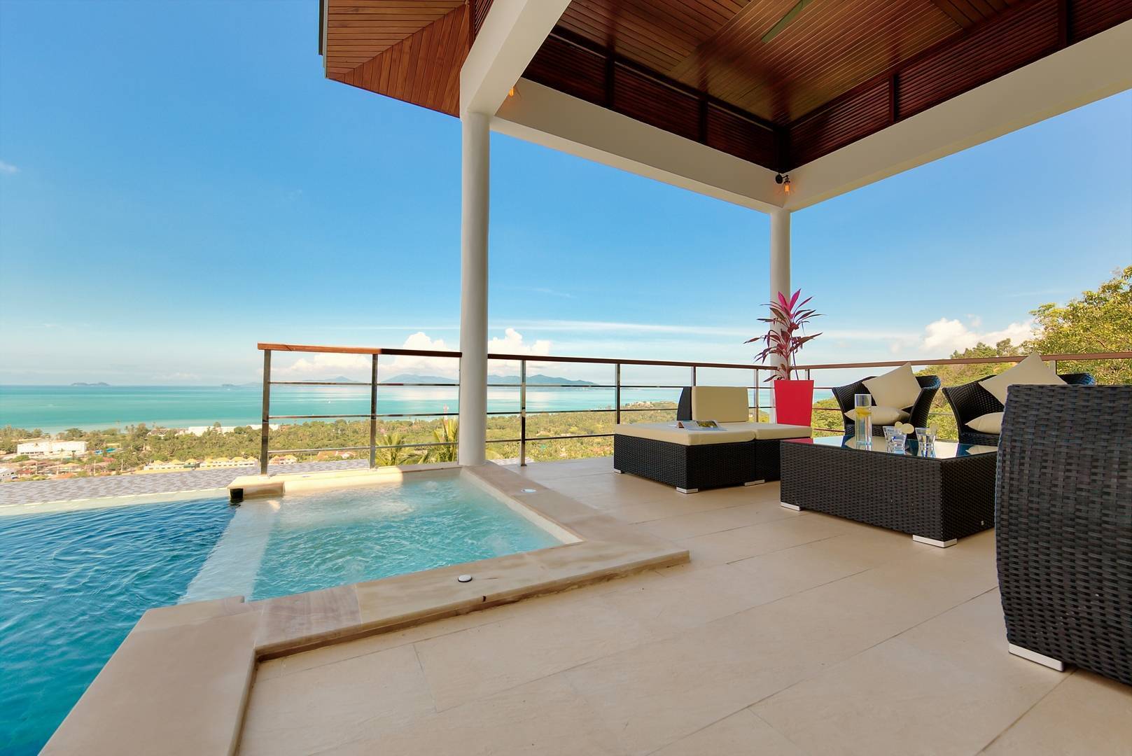 Alluring 4 Bedroom Seaview Pool Villa in Maenam for sale