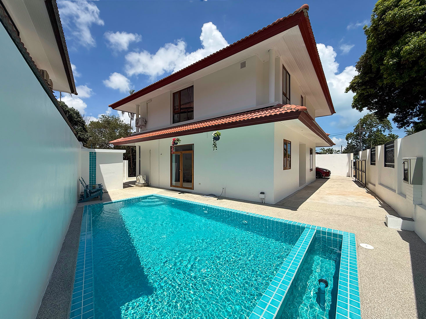 Newly Renovated Beachside 4 Bedroom Teak Pool Villa in Thongson Bay Villas for sale: Newly Renovated Beachside 4 Bedroom Teak Pool Villa in Thongson Bay Villas for sale