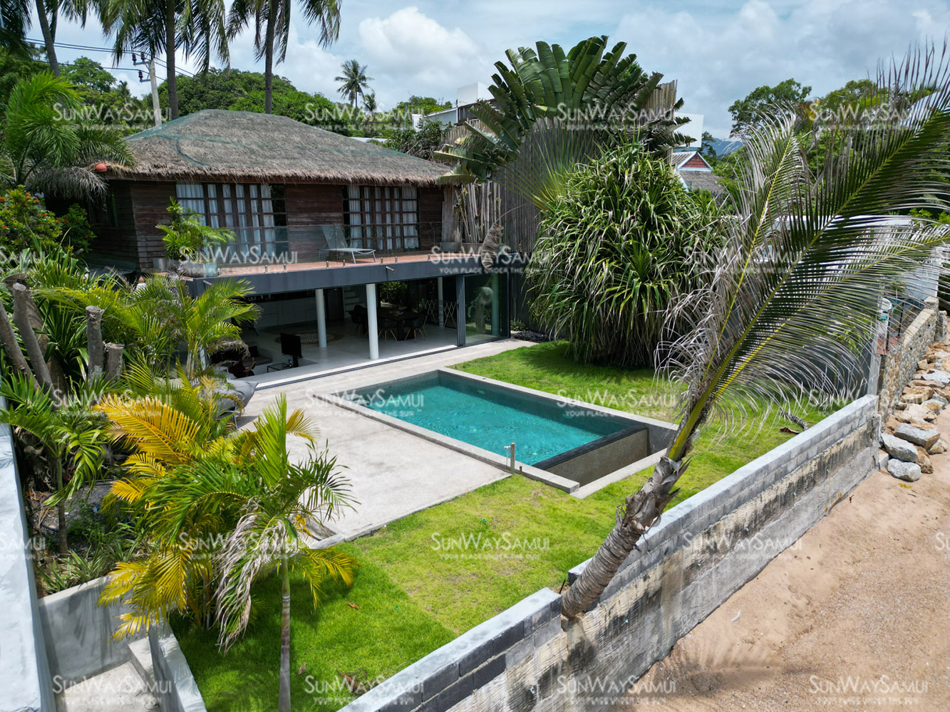 (SOLD) Baan Fishermen Villa – Beachfront Thai-Style Villa in Prime Fisherman’s Village for sale