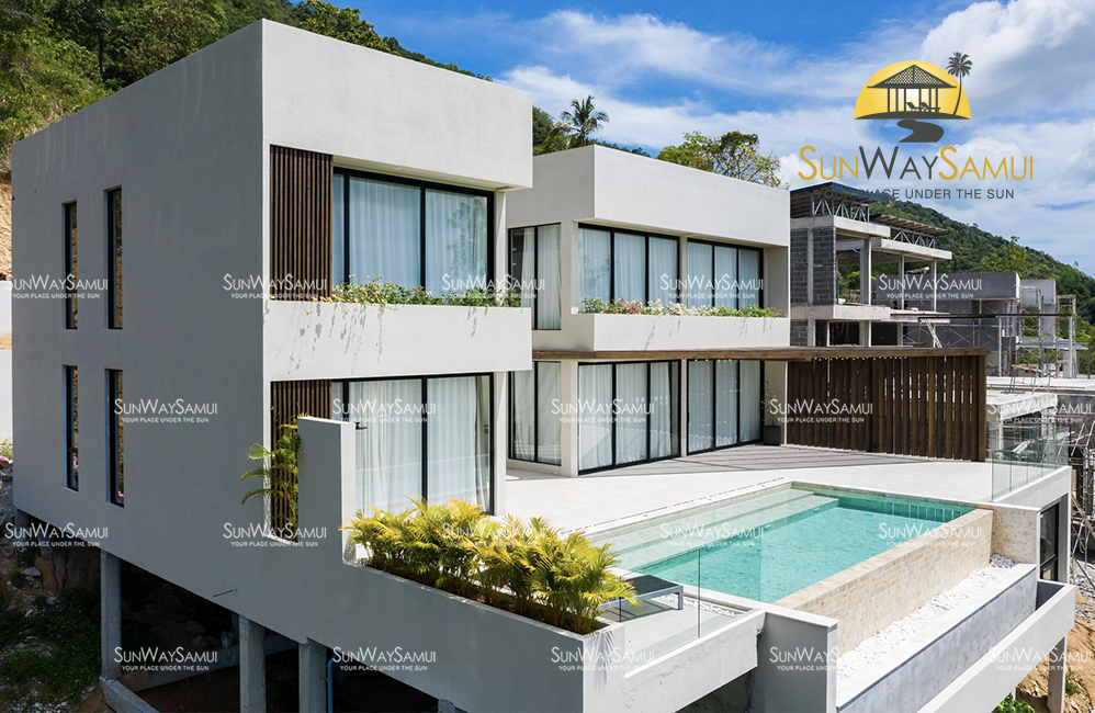 Istani Villas – Award Winning Mediterranean 4+1 Bedroom Seaview Villa in Chaweng 