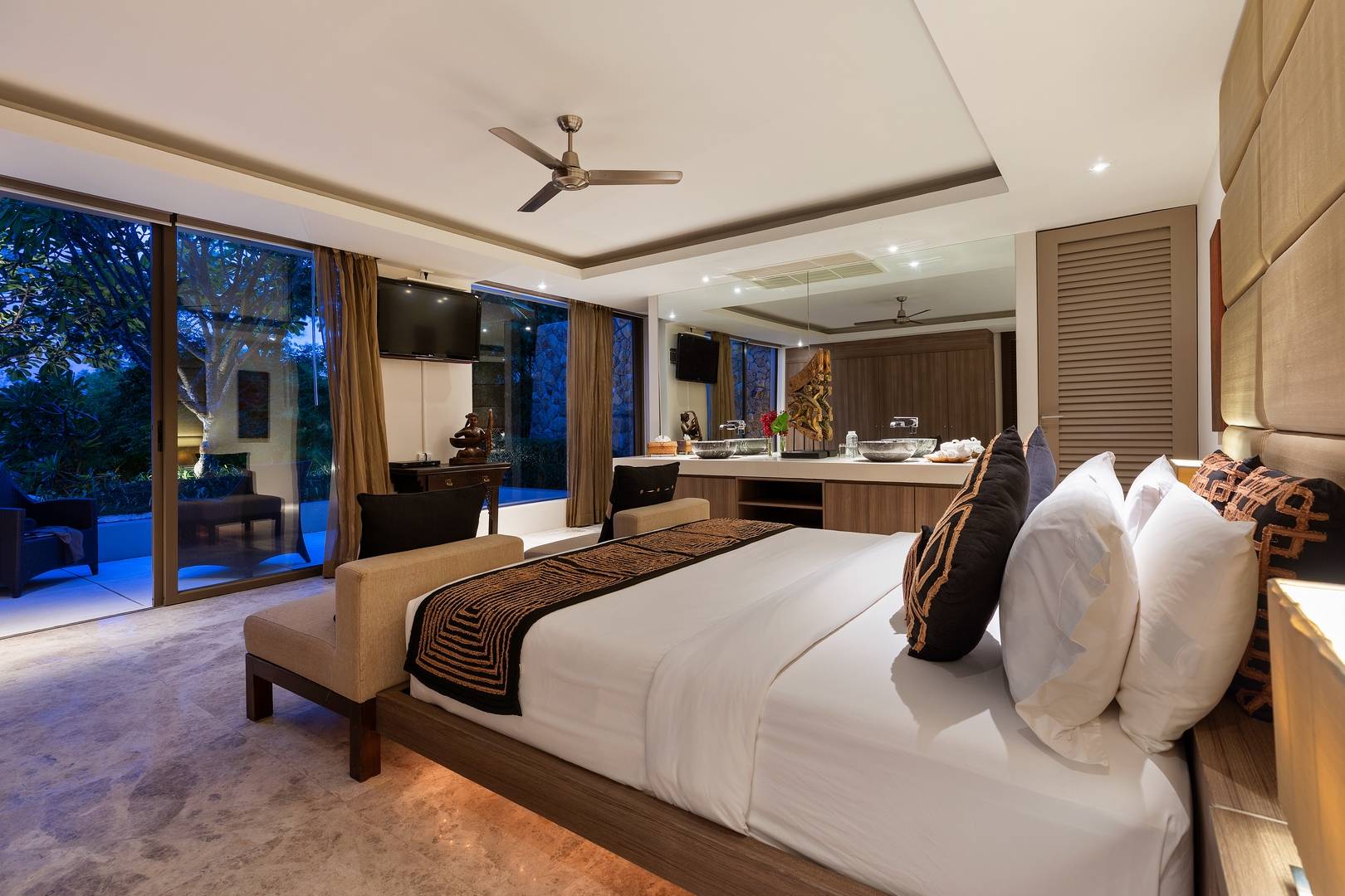 Napa Villa - Contemporary 4 Bedroom Seaview Pool Villa in North Chaweng for sale